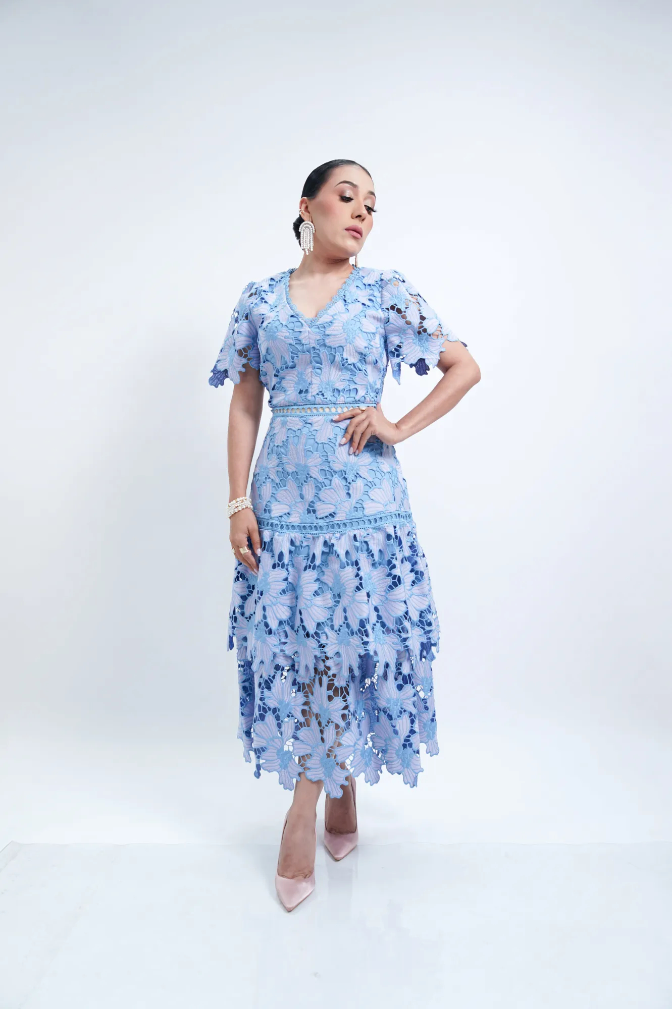 MAXI VESTIDO CROCHET P06781