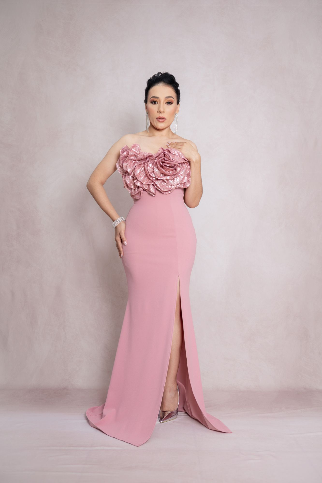 VESTIDO ROSE P07487