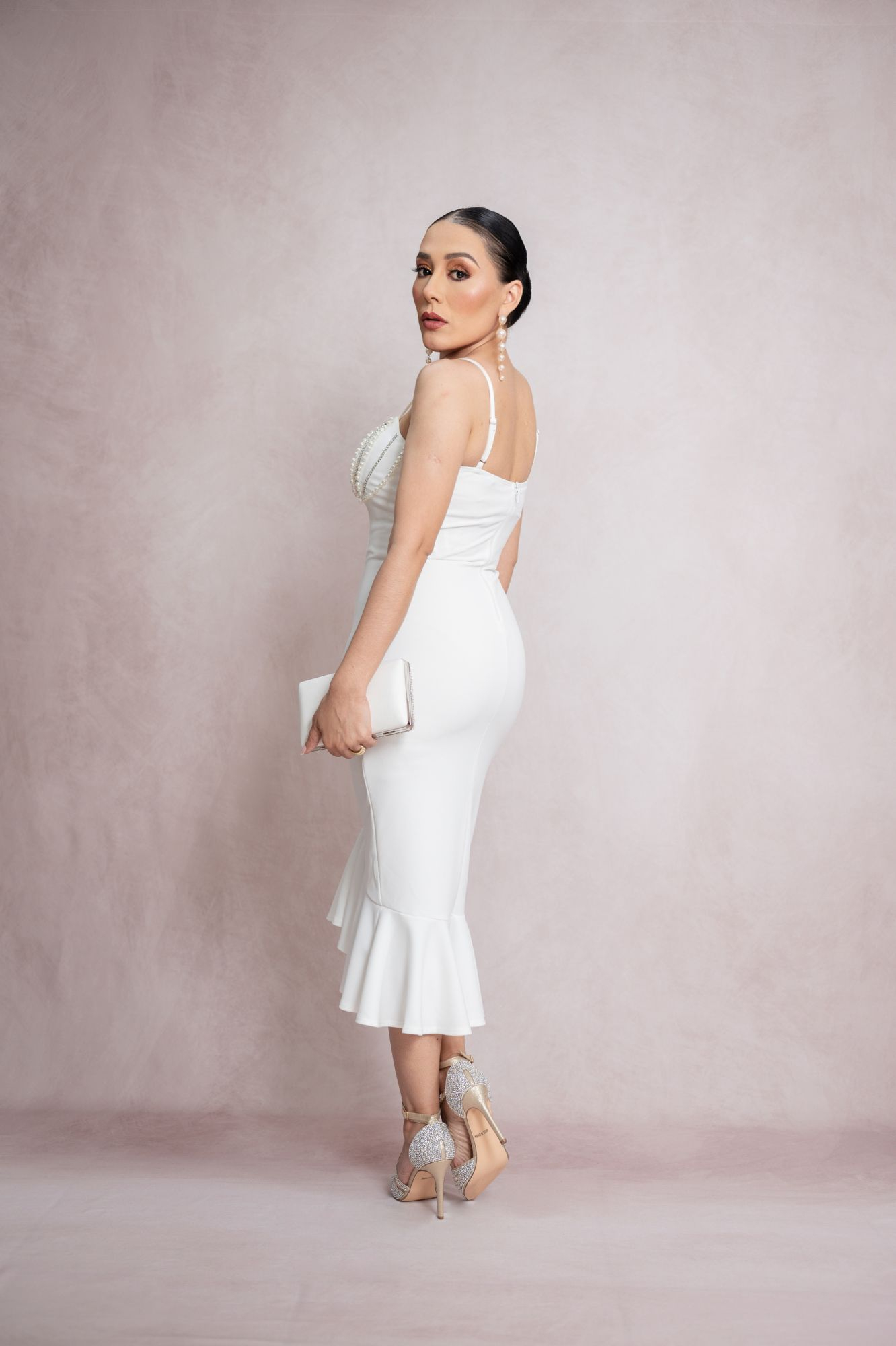 VESTIDO WHITE P07495 - Imagen 4