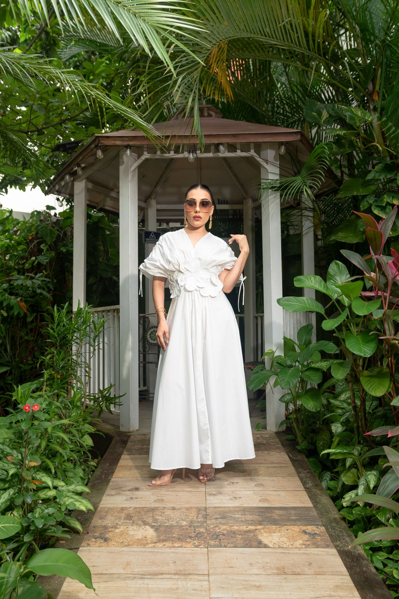 MIDI VESTIDO BLANCO P06850