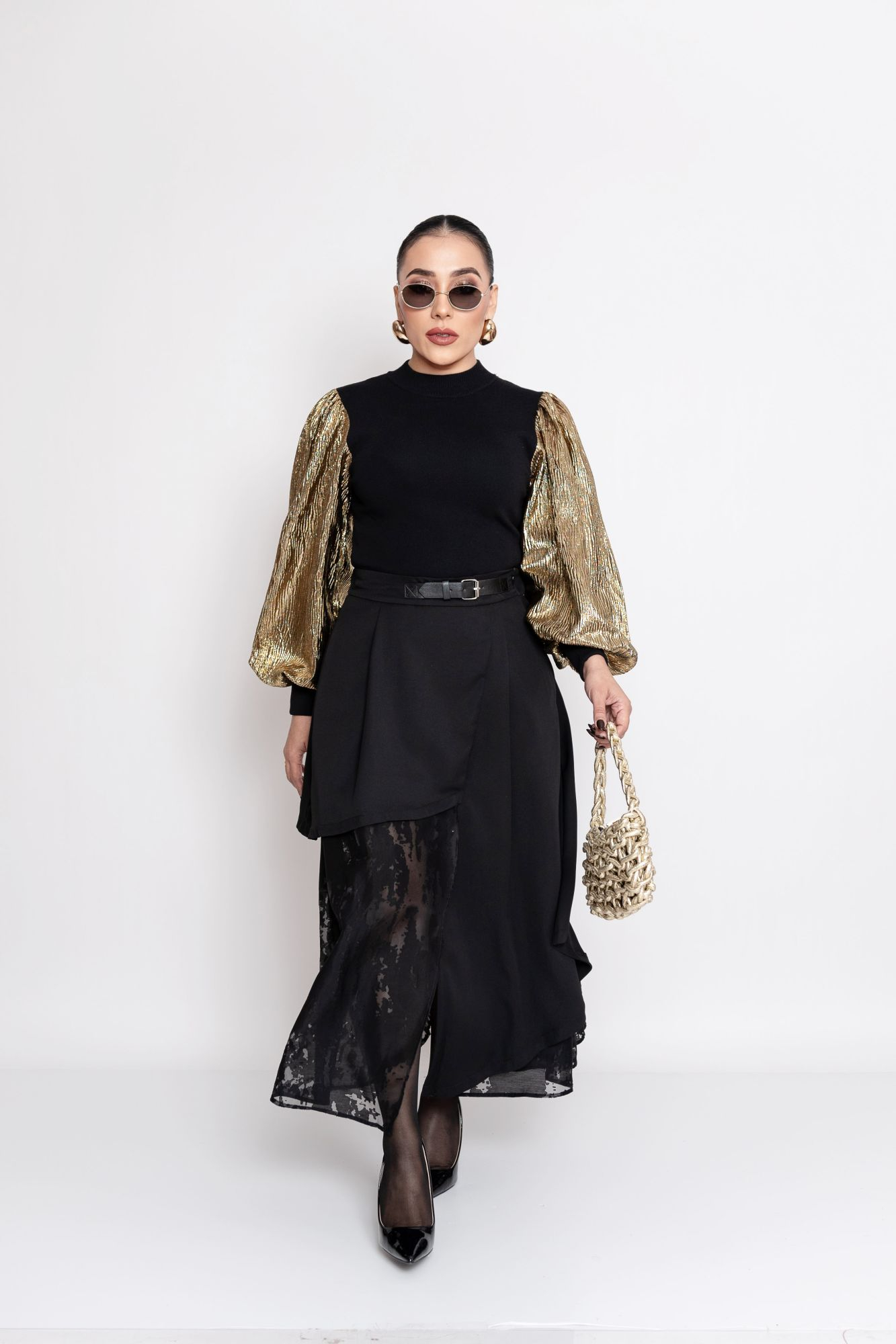 BLUSA BLACK GOLD P05283