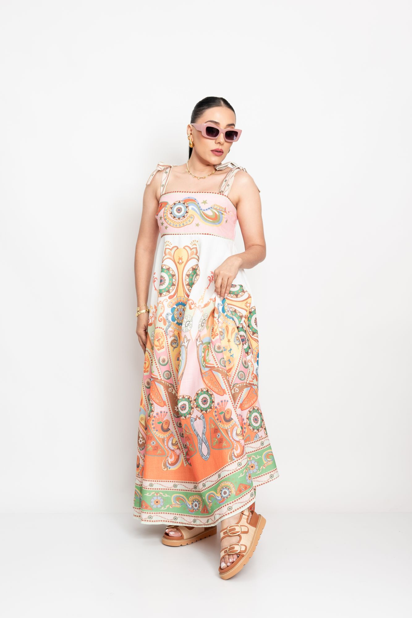 MIDI VESTIDO MULTI P06862