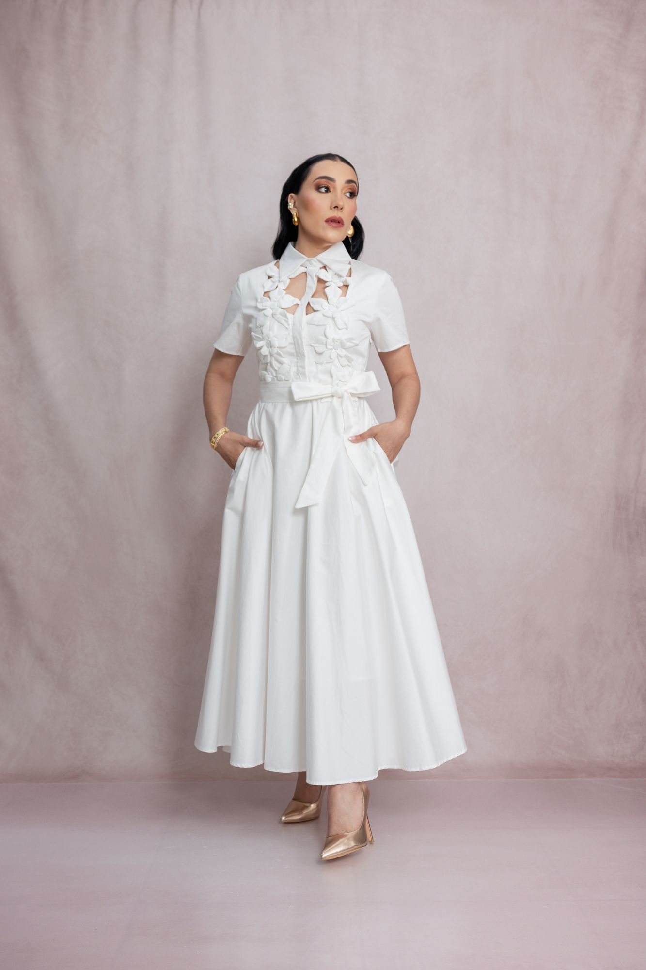 MAXI VESTIDO BLANCO P06757