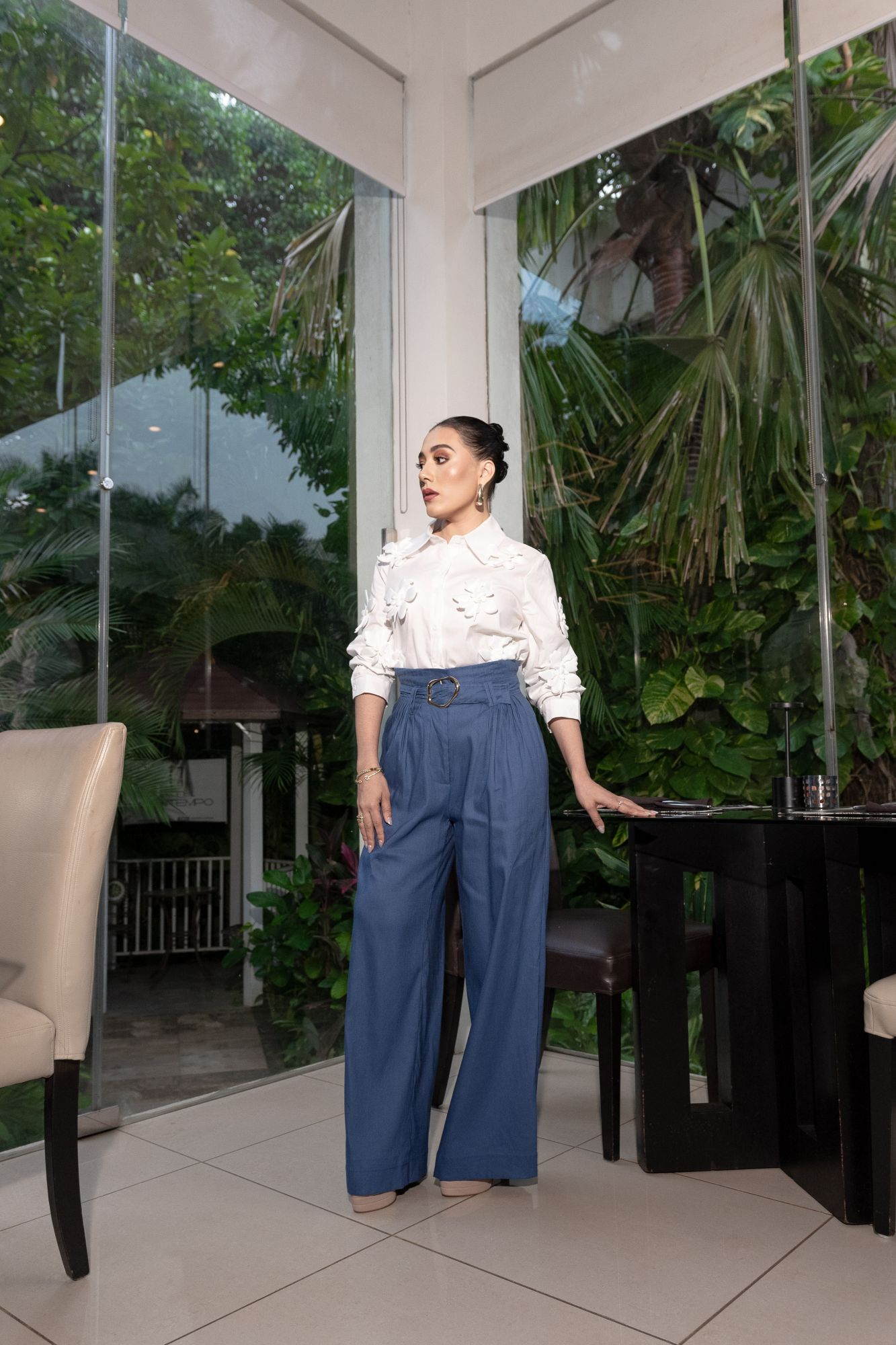 PALAZZO DENIM P07083