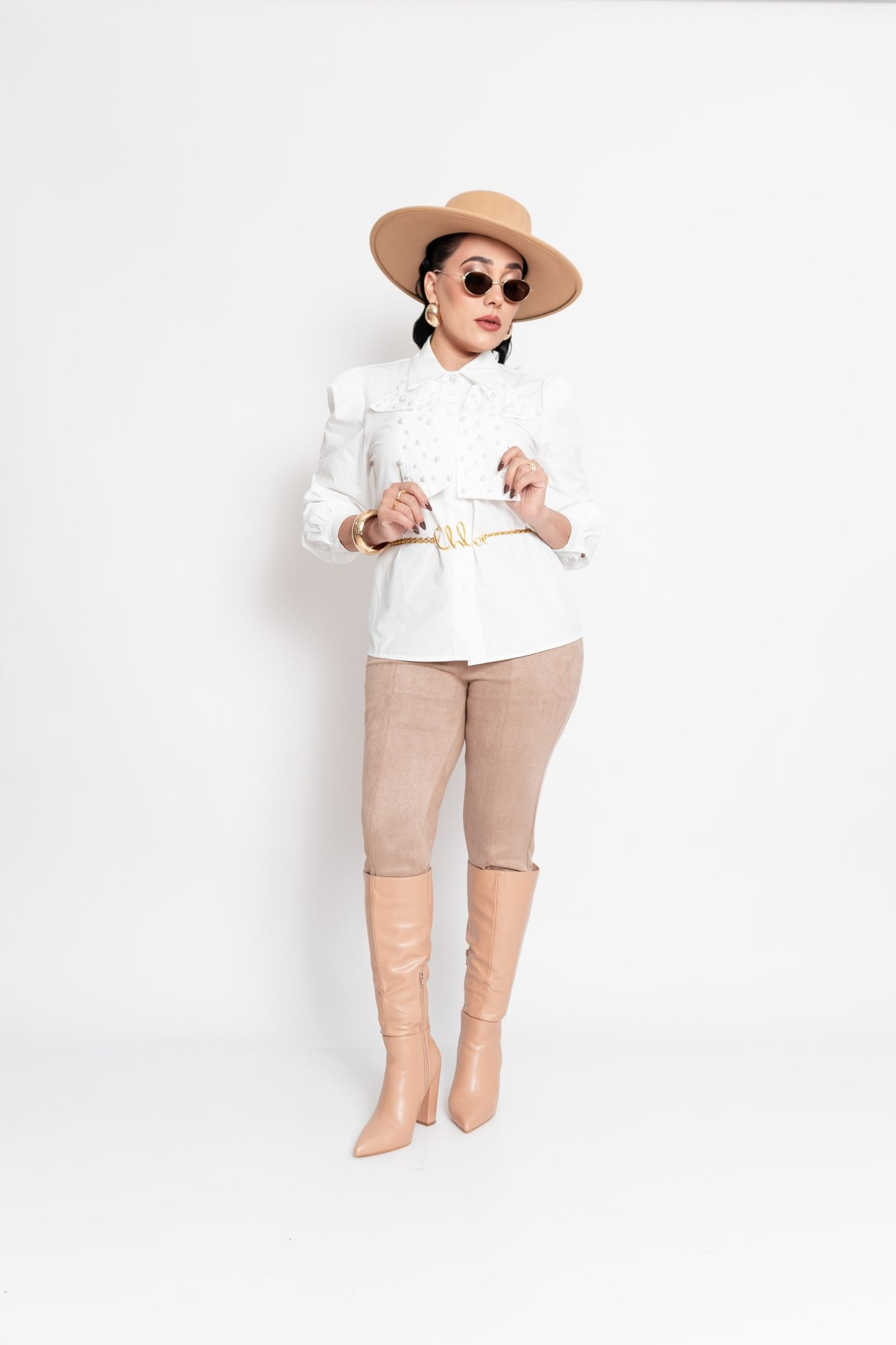 Pantalón Beige P07186