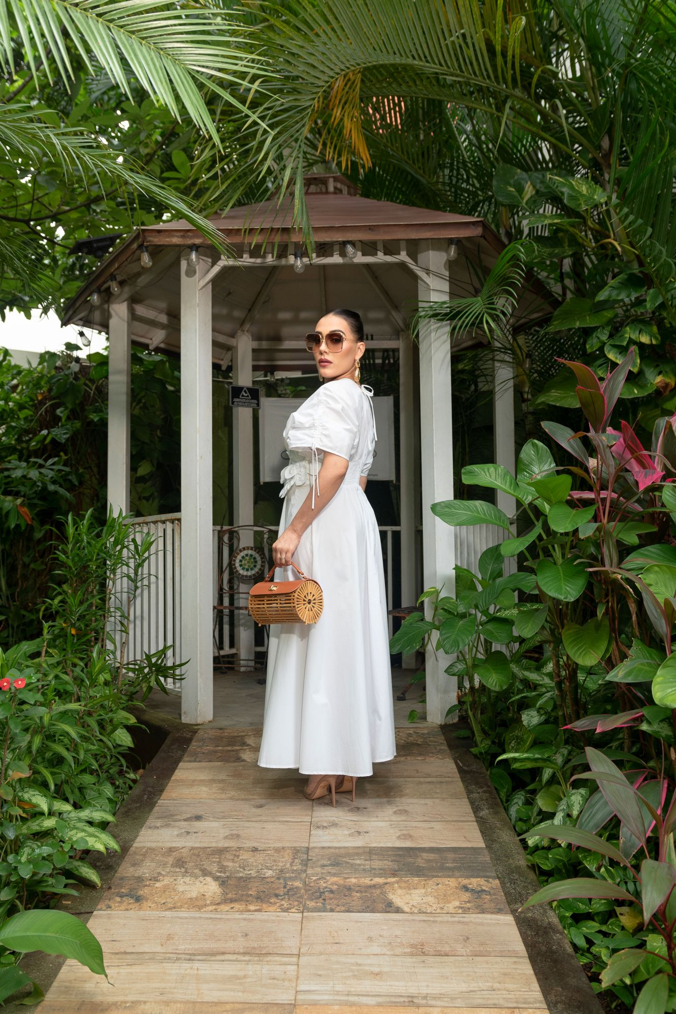 MIDI VESTIDO BLANCO P06850 - Imagen 3