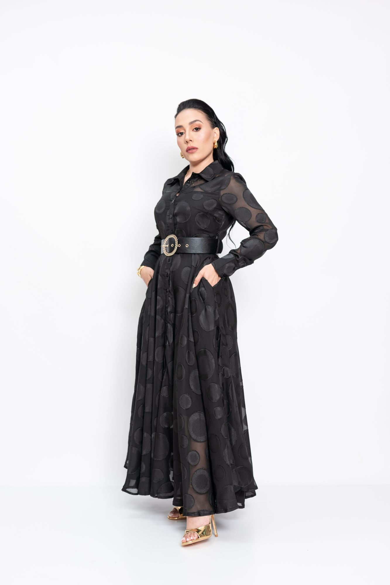 MAXI VESTIDO NEGRO P06817