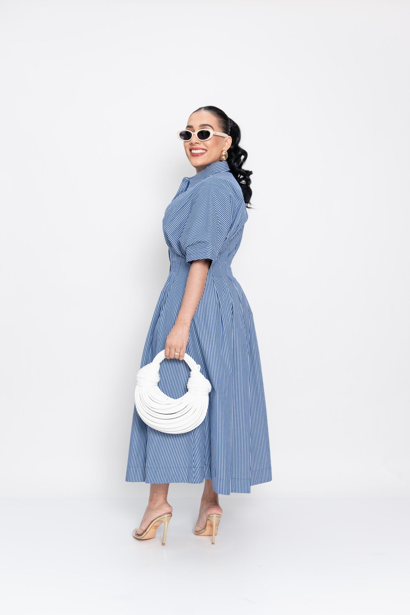 VESTIDO BLUE P07424 - Imagen 3