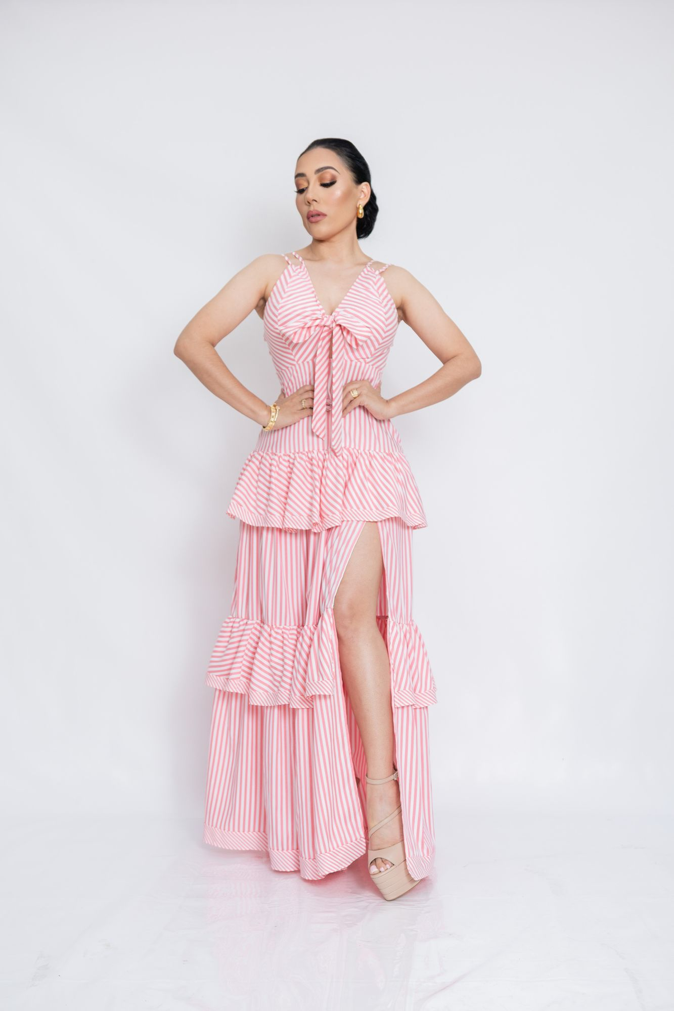 MAXI VESTIDO PINK P06822