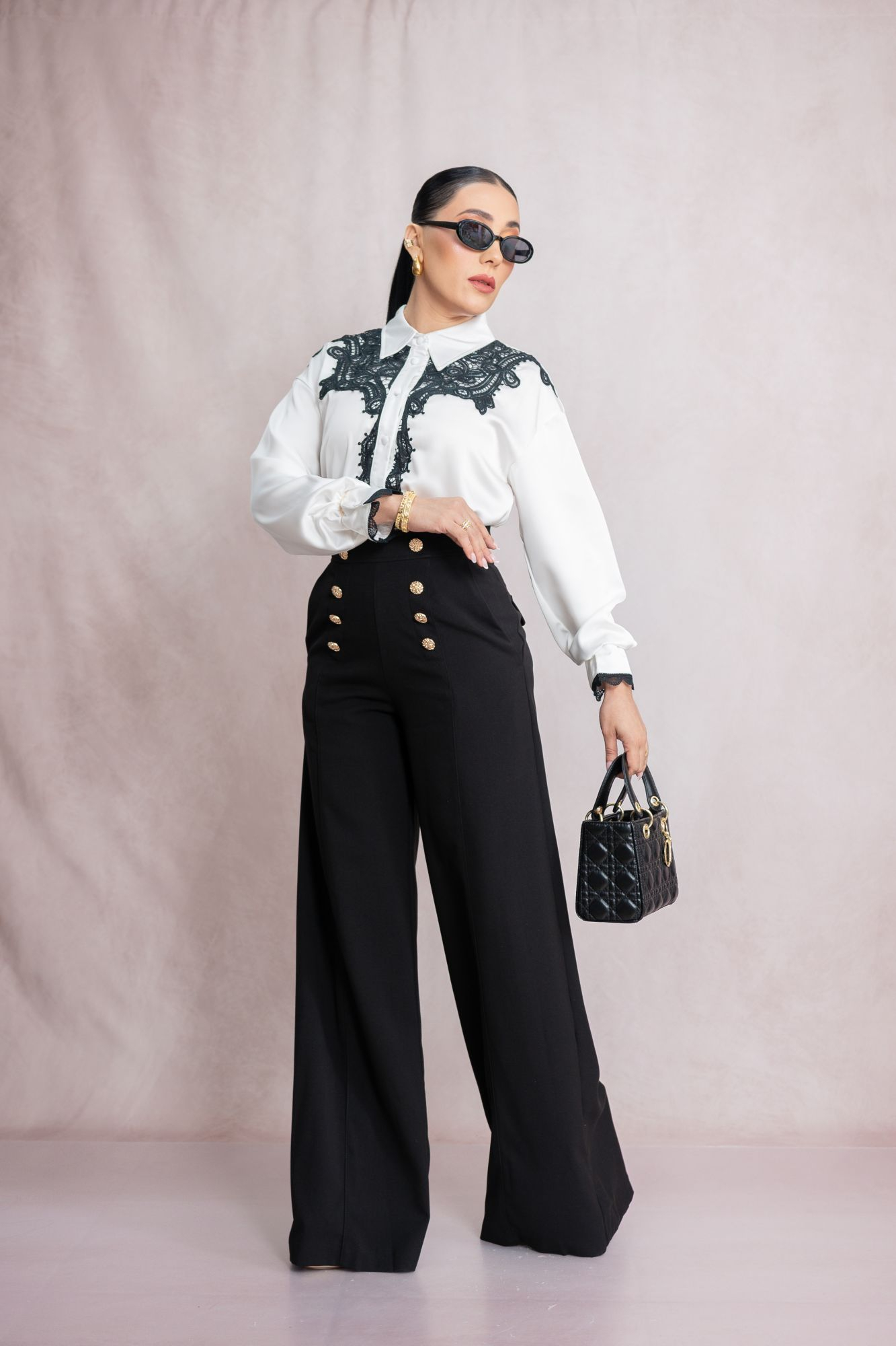 PALAZZO BLACK P07068