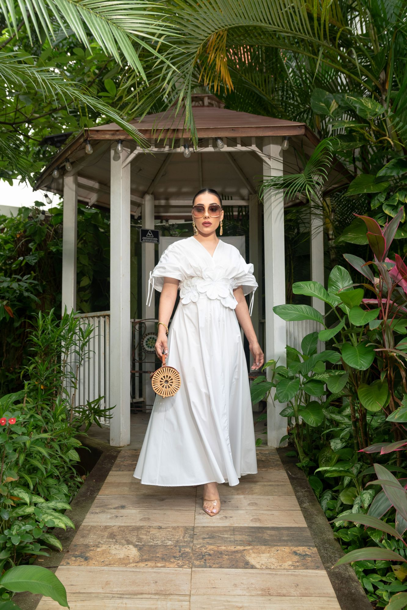 MIDI VESTIDO BLANCO P06850