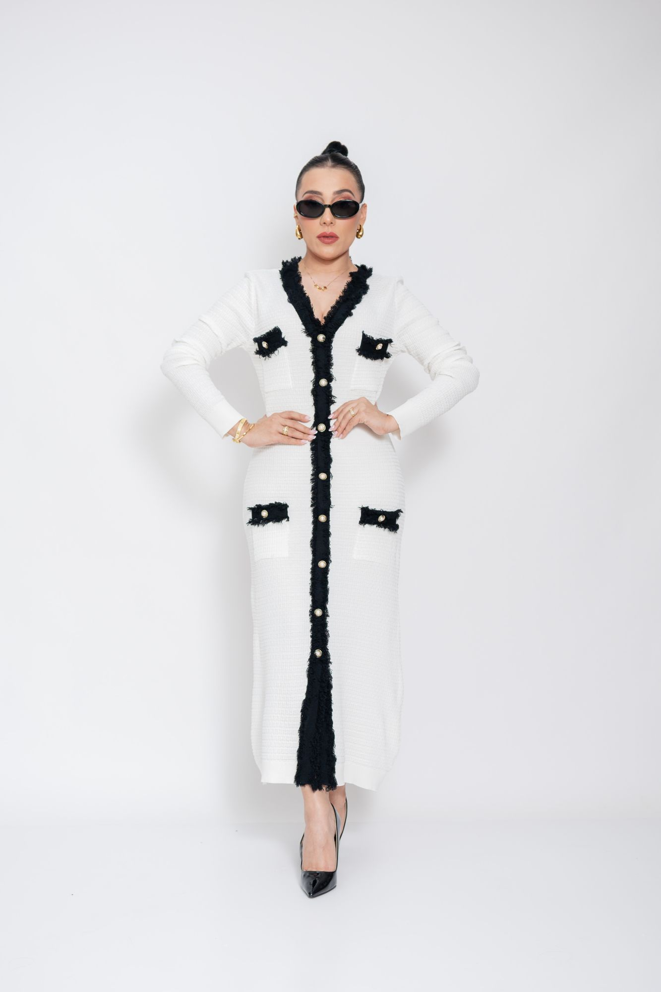 VESTIDO BLANCO P07418