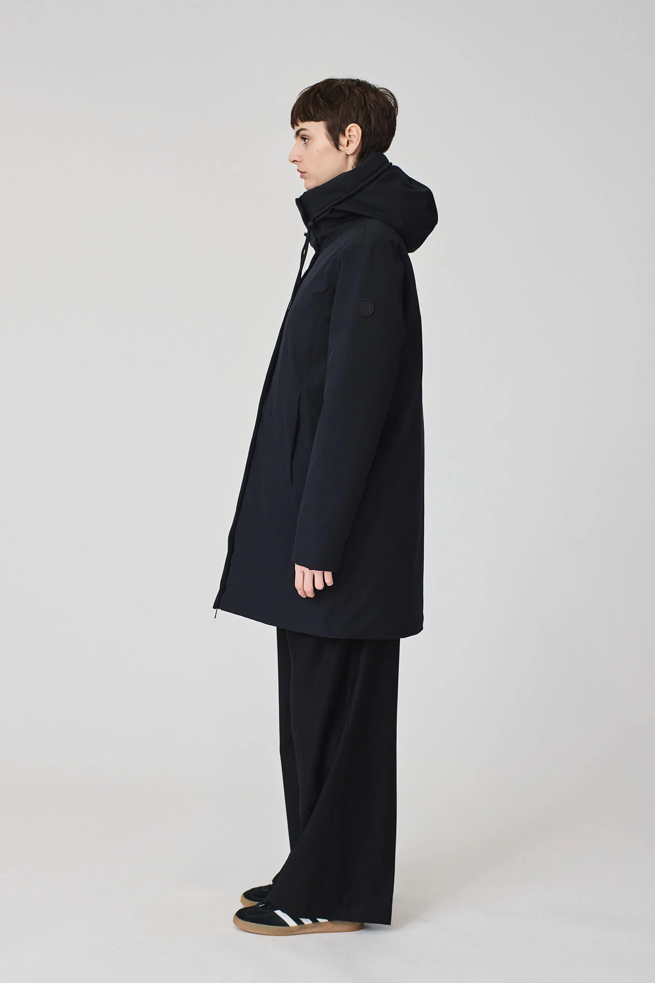 Abrigo impermeable STURM BLACK