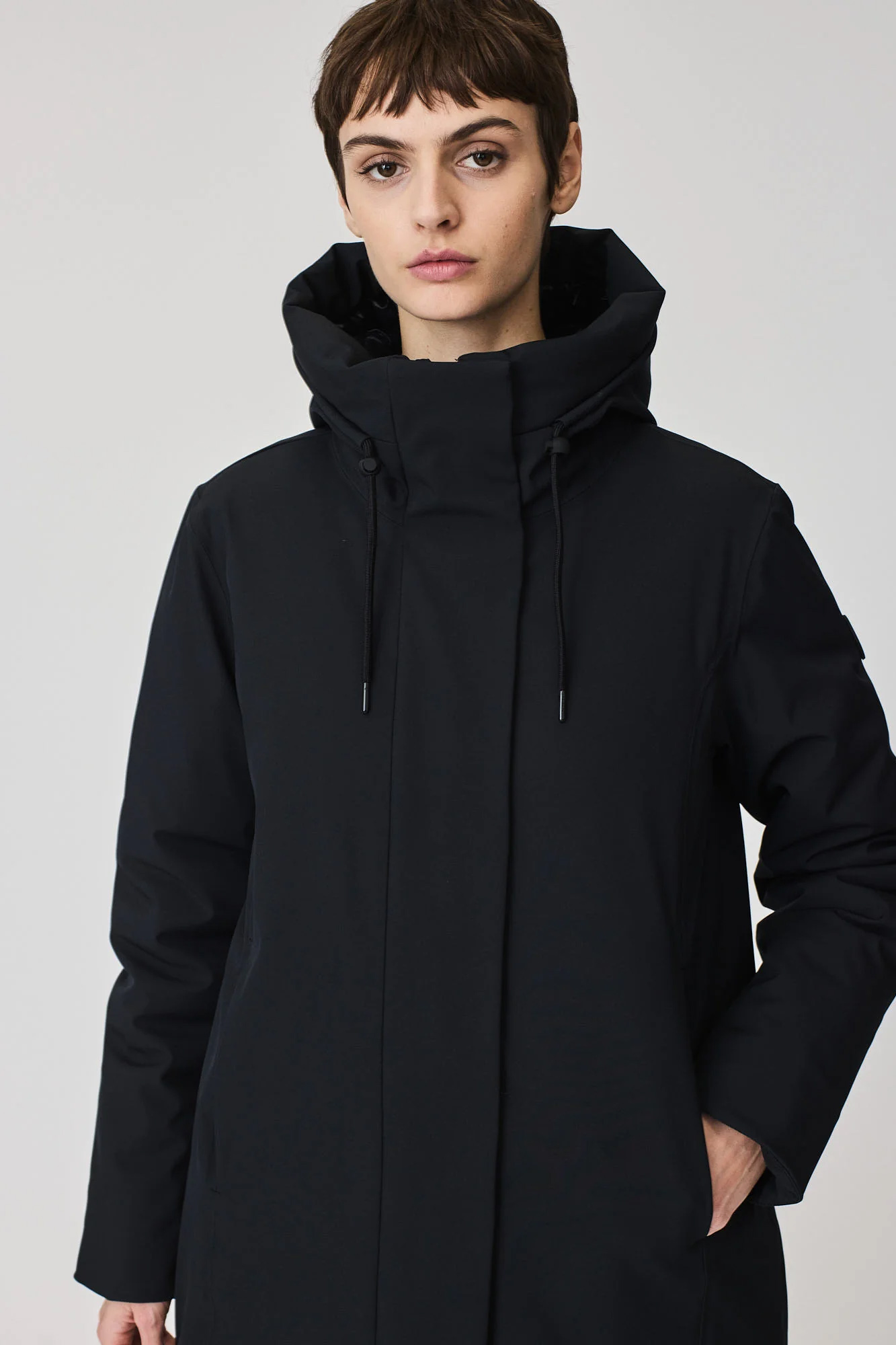 Abrigo impermeable STURM BLACK - Imagen 7