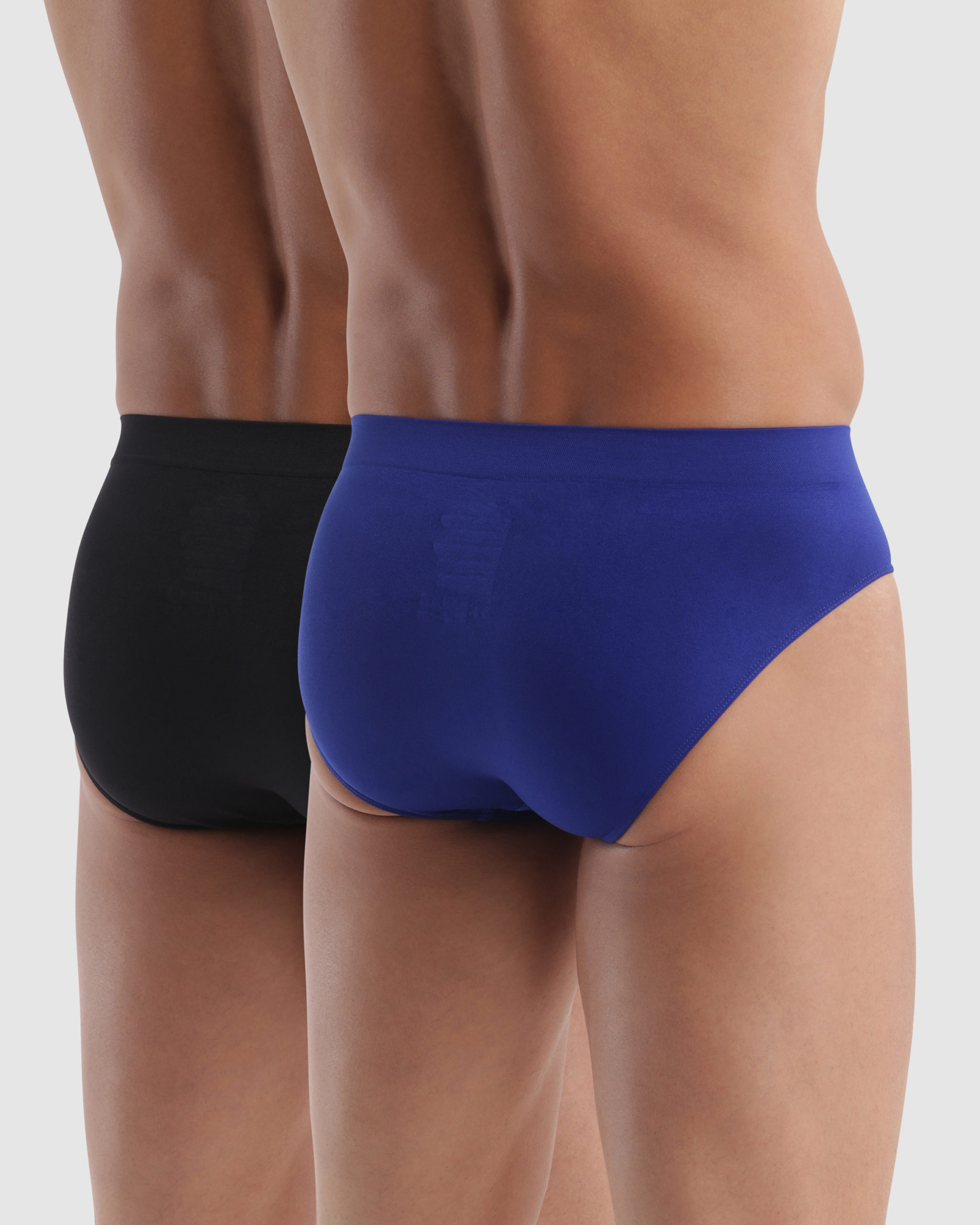 pack 2 slip sin costura micofibra dim ad005hg talla xl