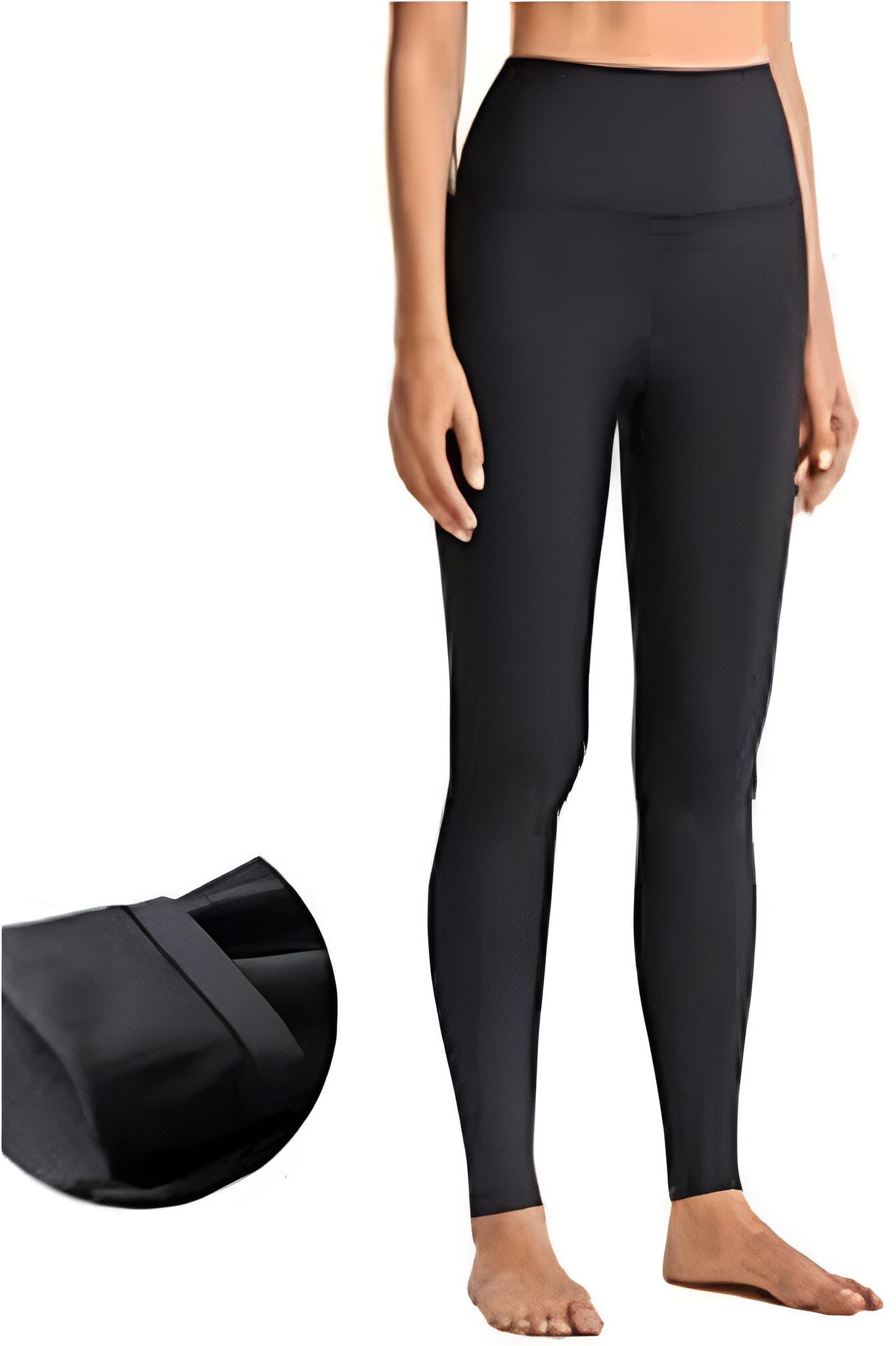 Mallas mujer antilejia negras