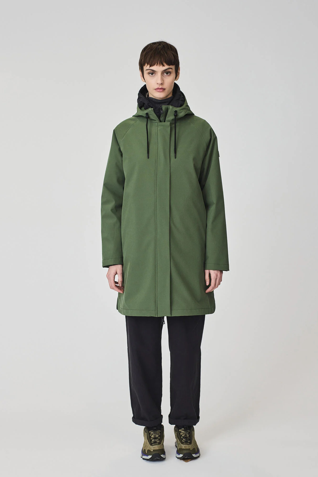 Abrigo 3 en 1 OLUJA BRONZE GREEN