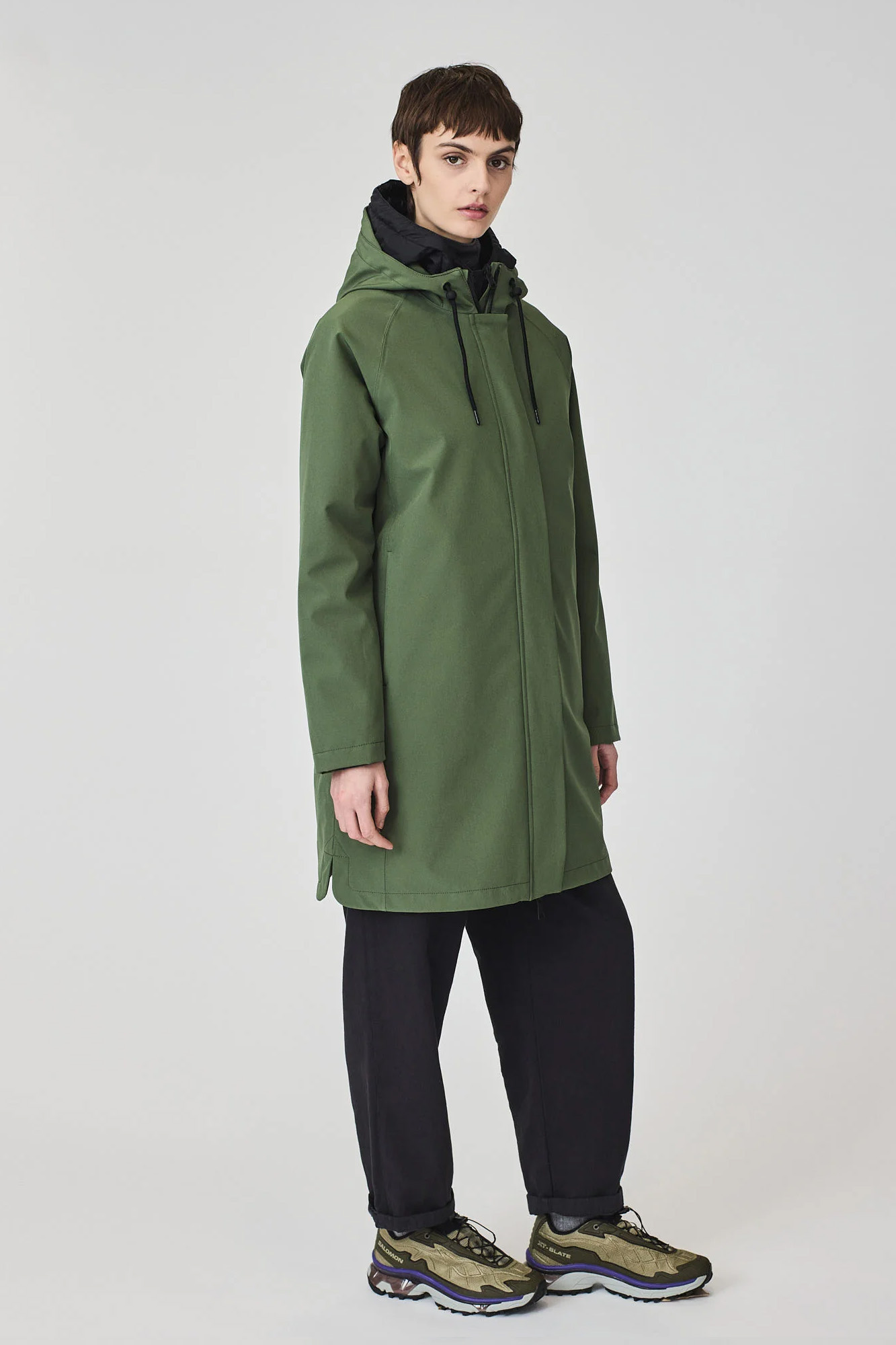 Abrigo 3 en 1 OLUJA BRONZE GREEN