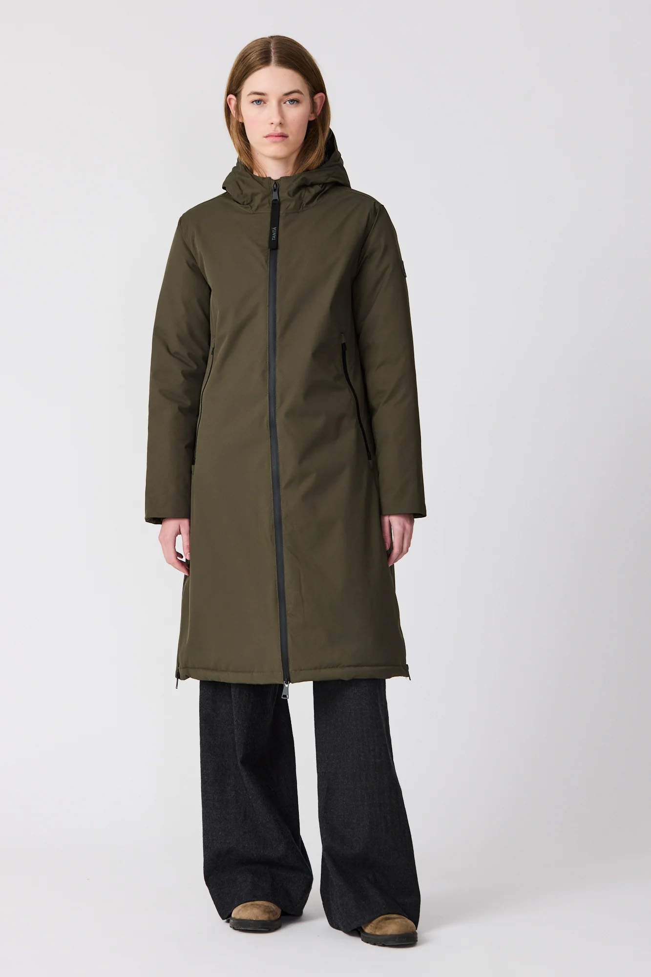 Abrigo impermeable CHER KHAKI