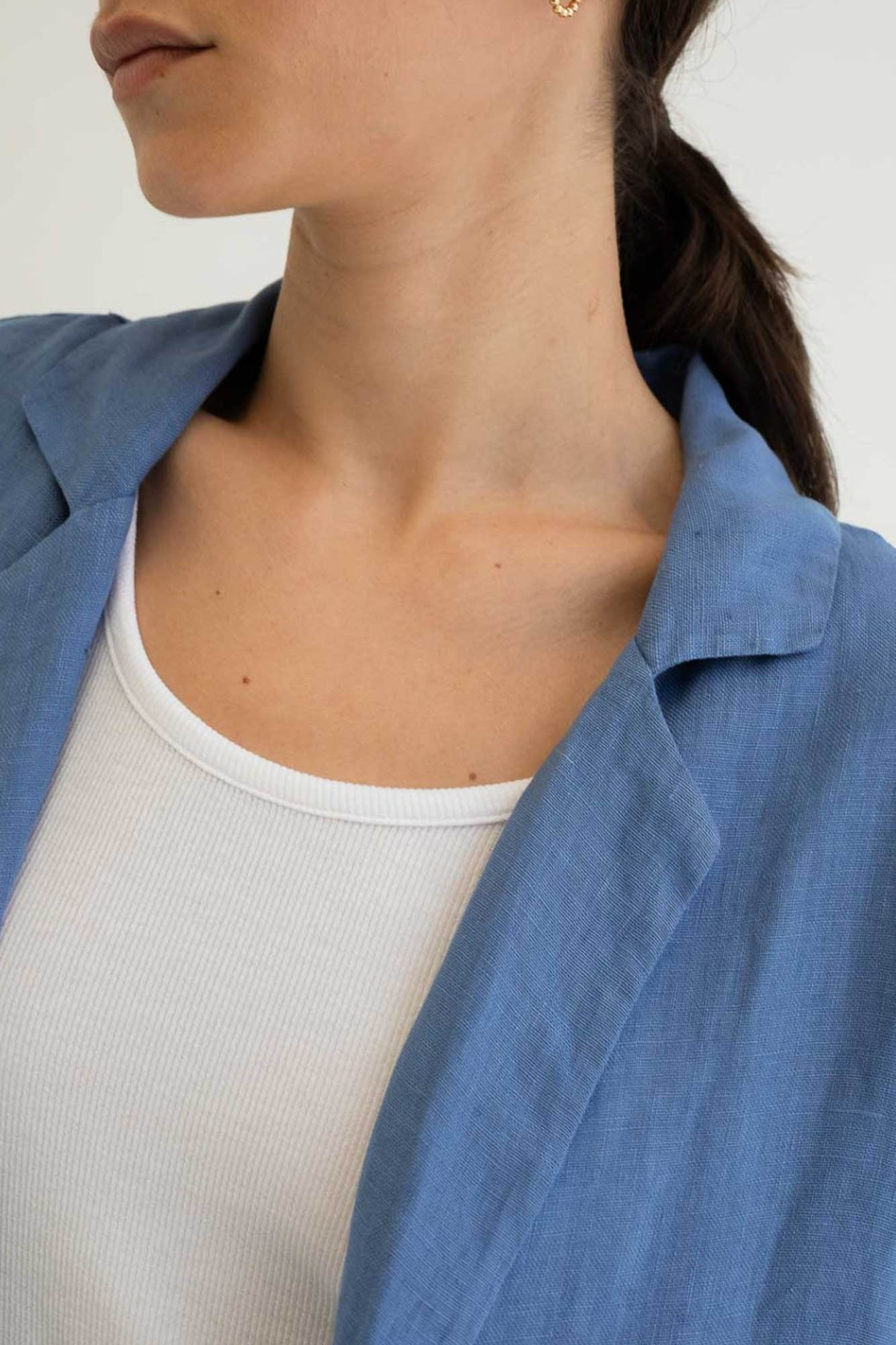 Americana de lino CURAZAO