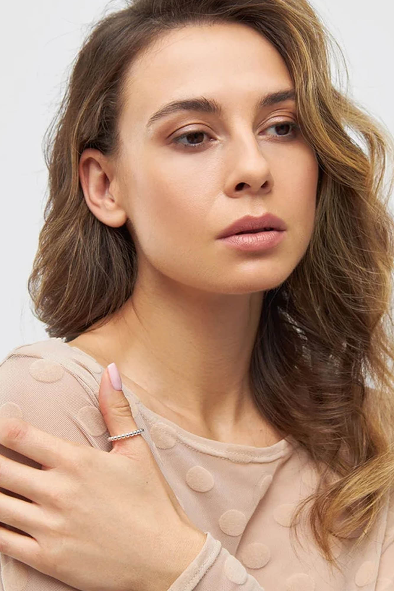 Anillo COLOR BALL SILVER - Imagen 4