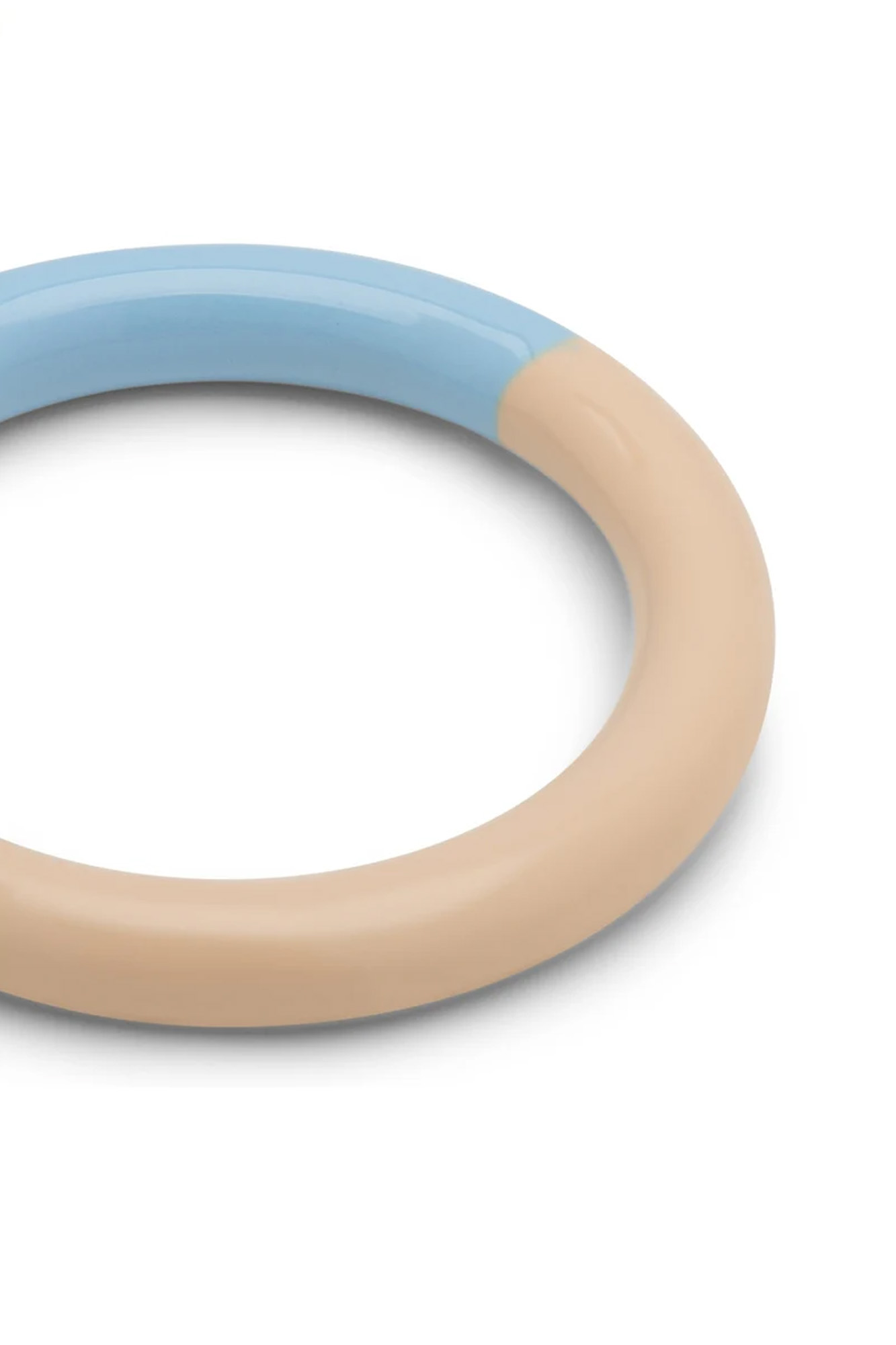 Anillo de doble color AZUL CLARO