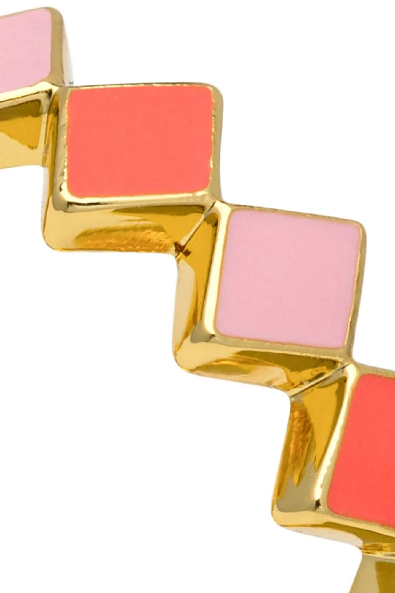 Anillo bañado en oro CONFETI PINK - Imagen 4