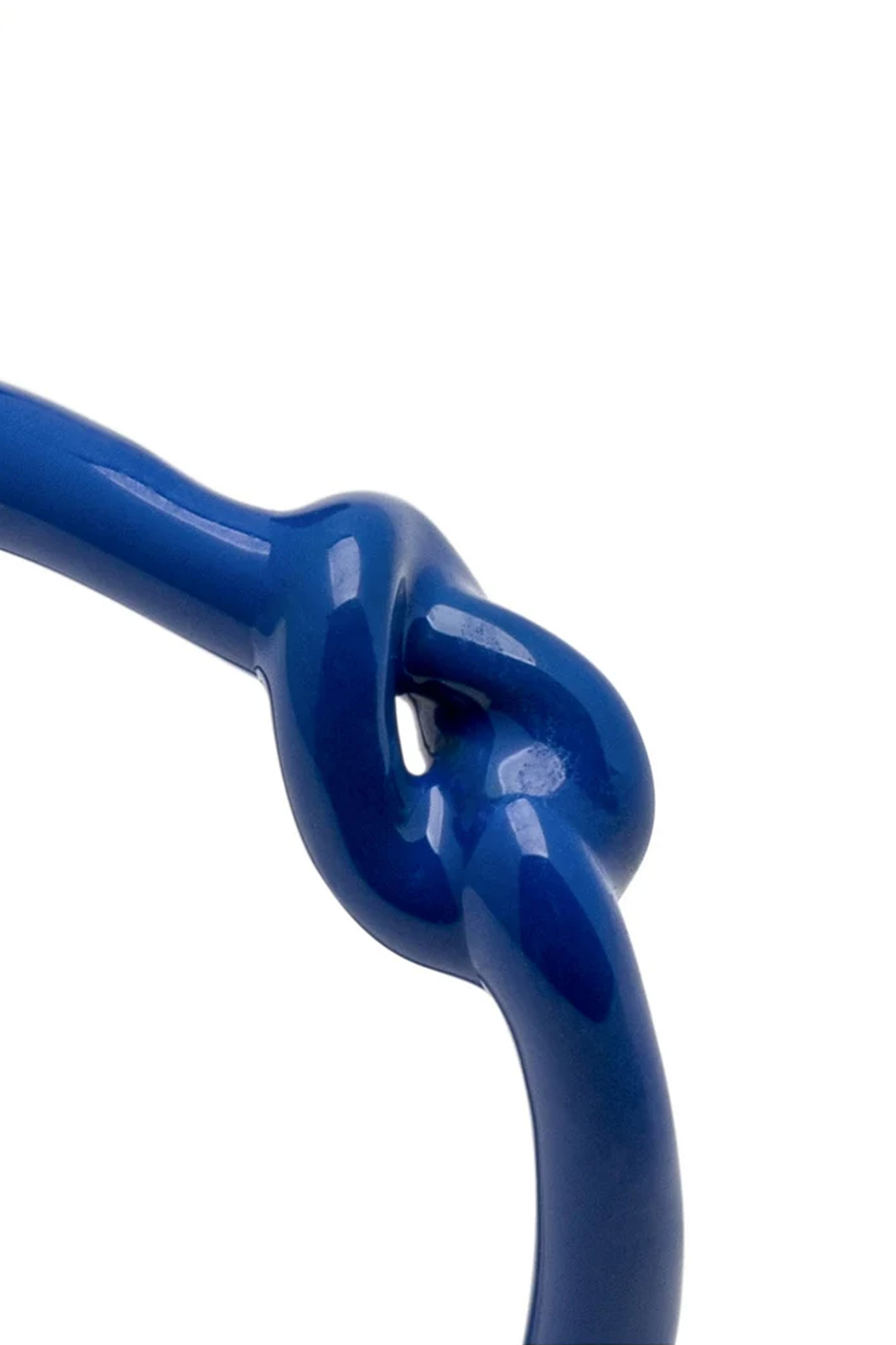 Anillo esmaltado LOVE KNOT BLUE