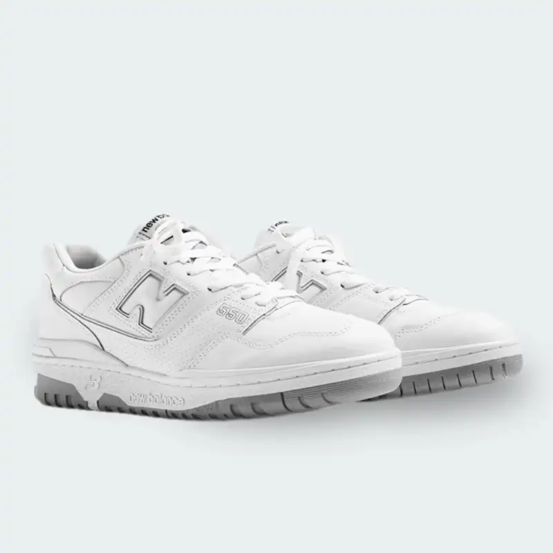 Tenis New Balance 550 Blanco Gris Hombre K05856