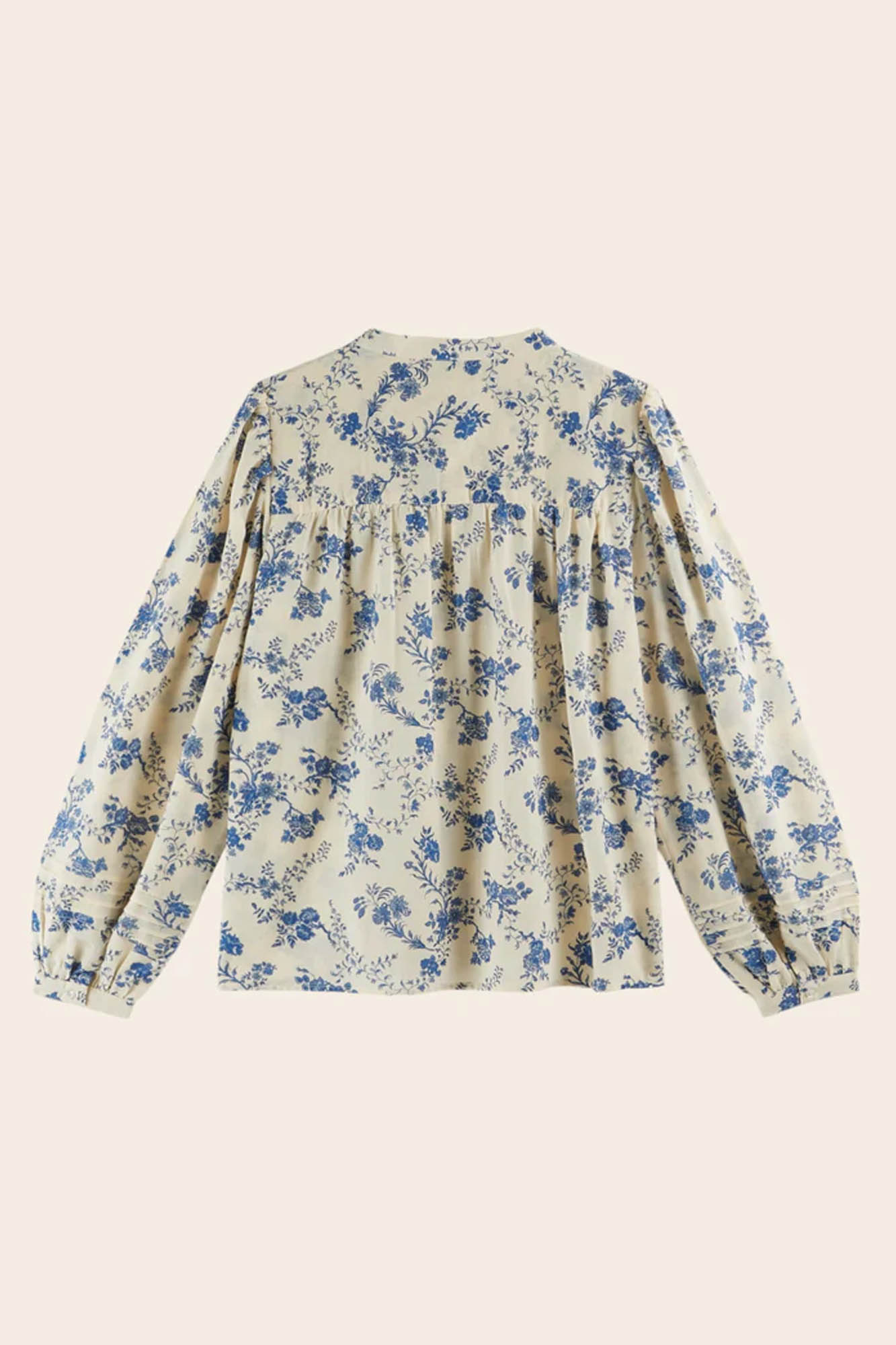 Blusa plisada ORQUÍDEA