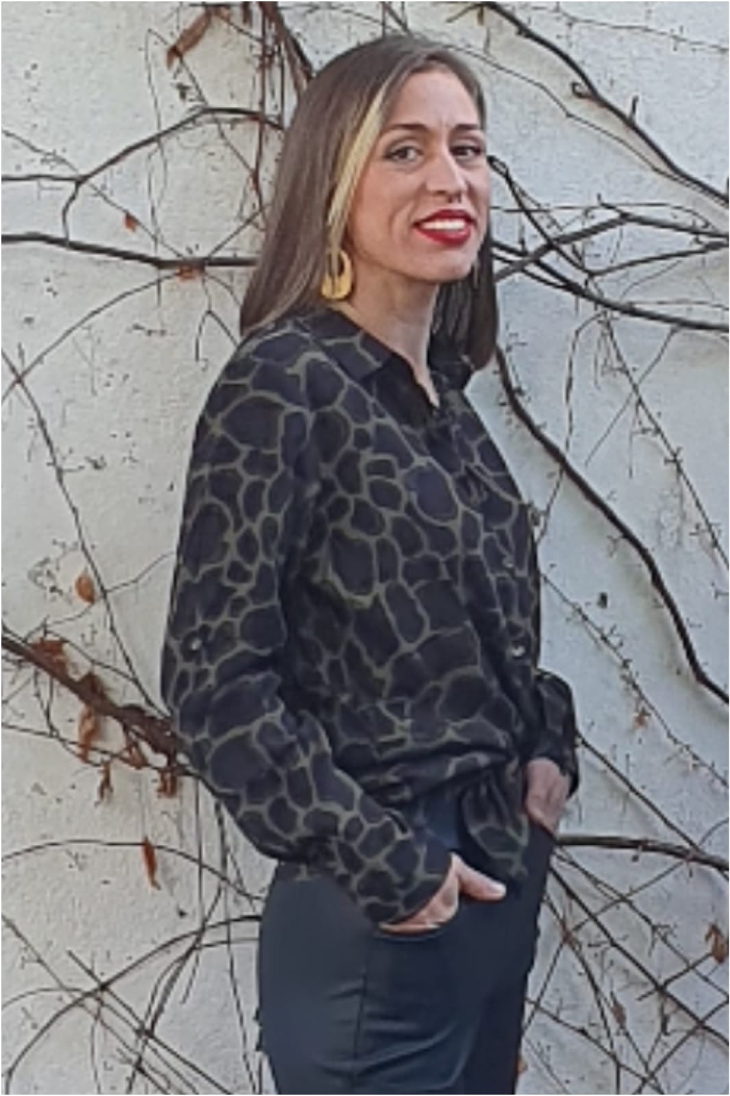 Camisa mujer animal print