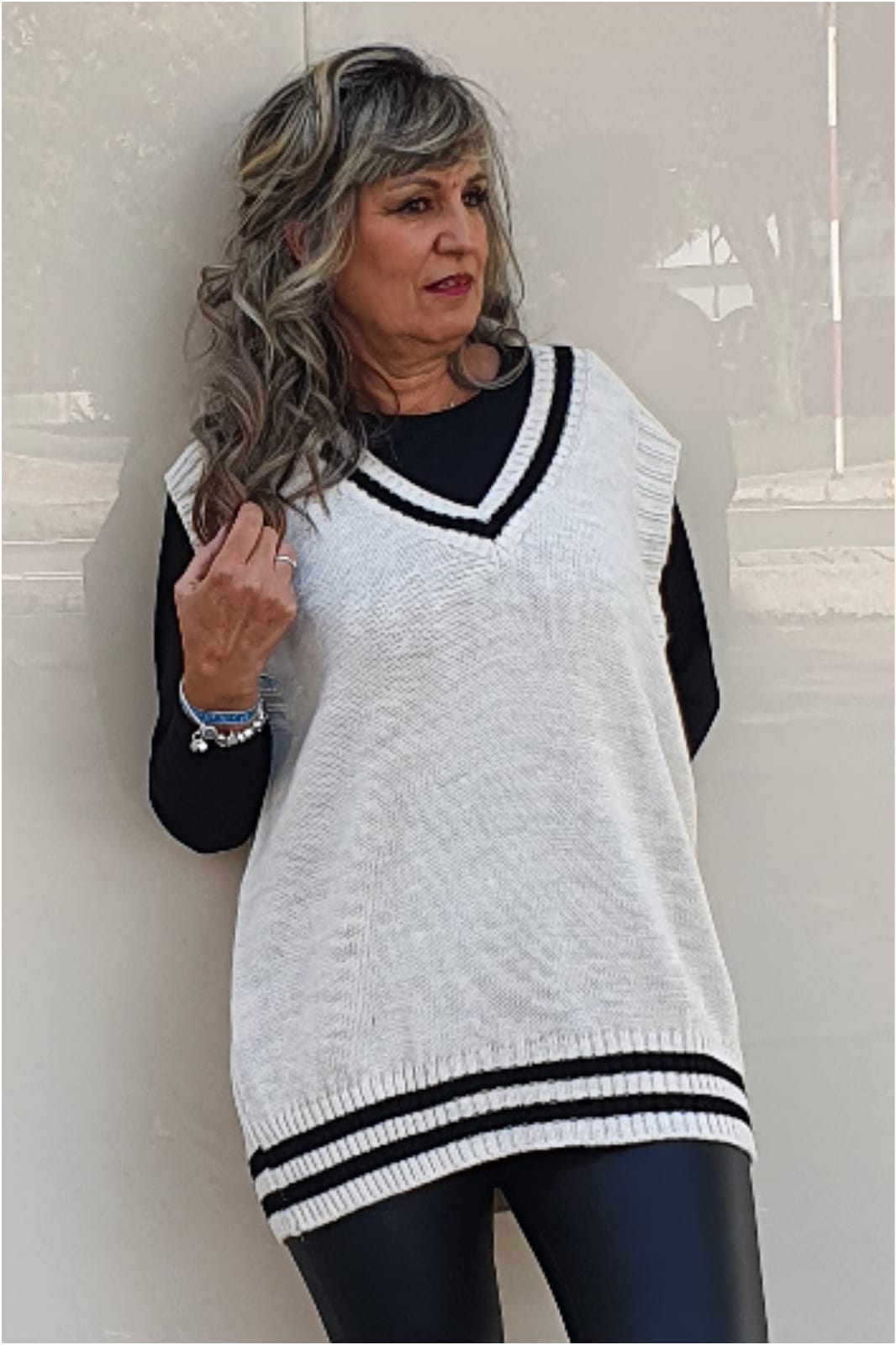 Chaleco mujer talla grande