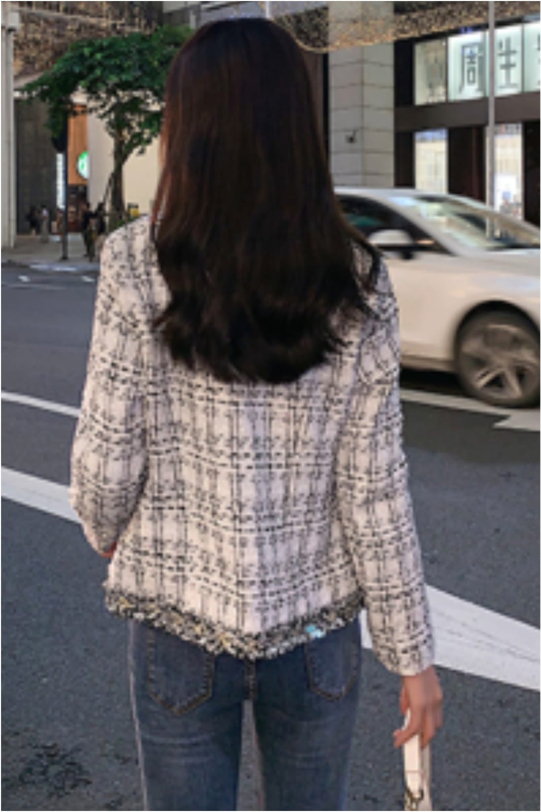 Chaqueta americana mujer con brillo