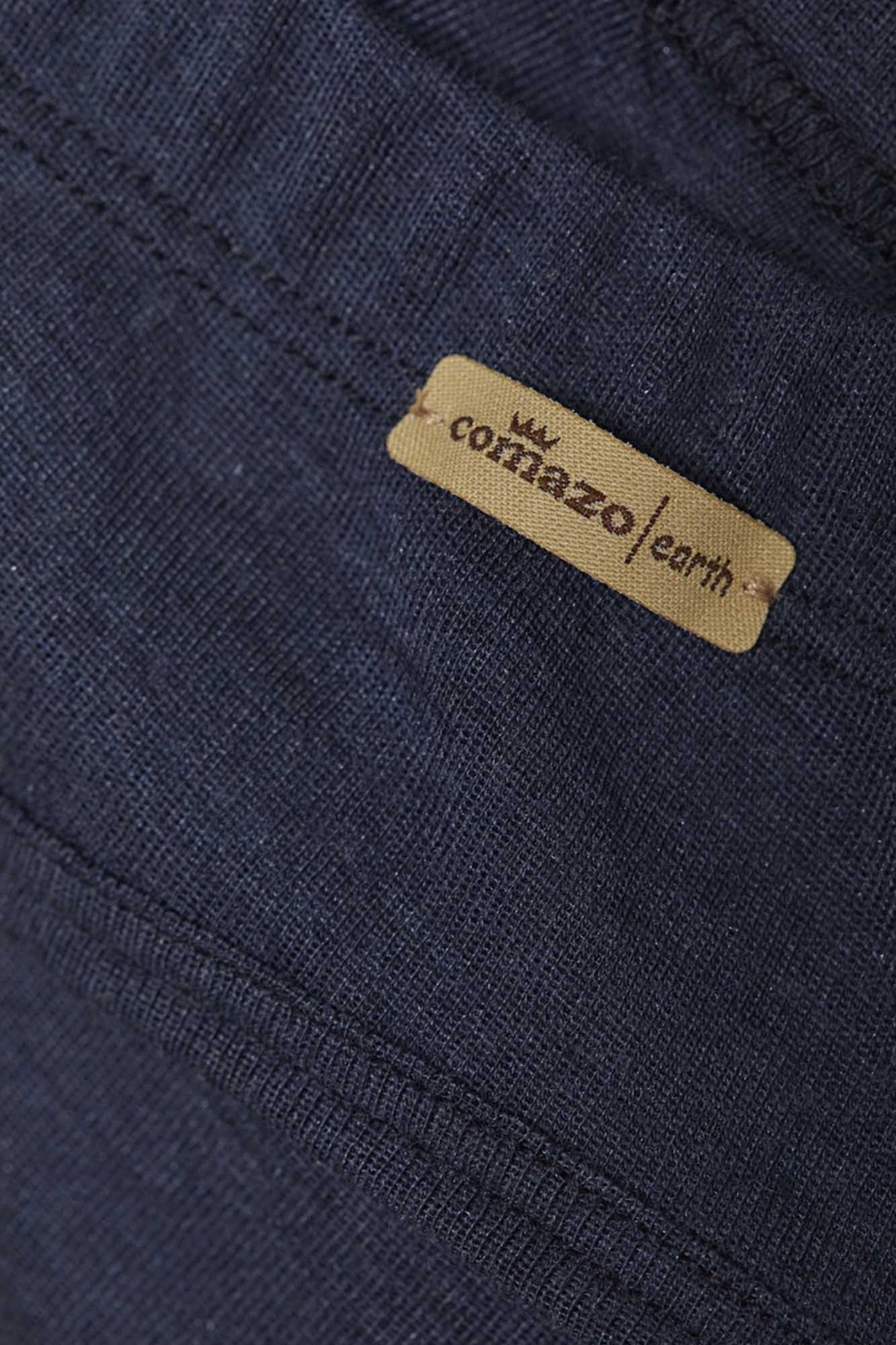 COMAZO braga de lana merino y seda azul