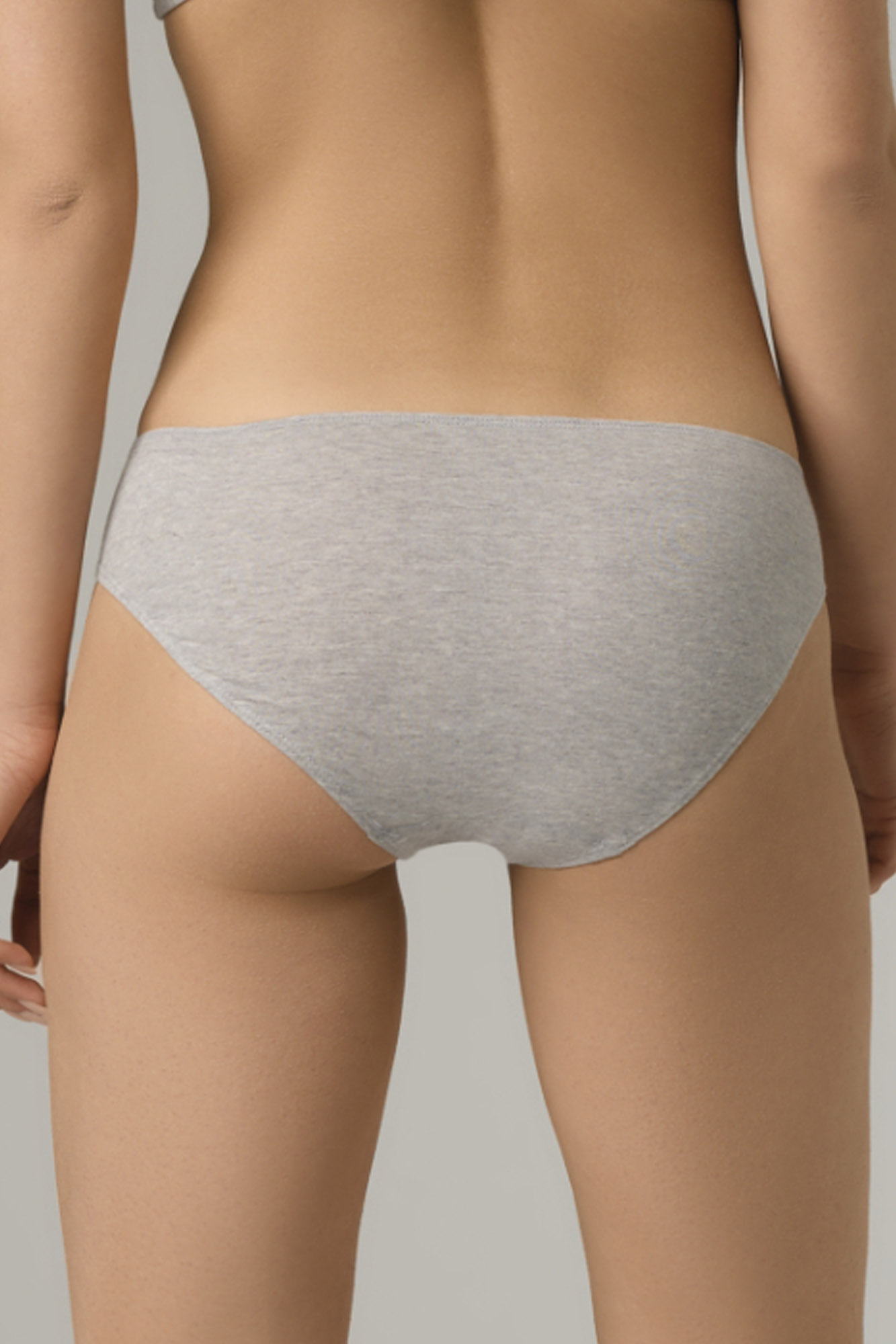 COMAZO bragas de algodón orgánico BASIC GRIS