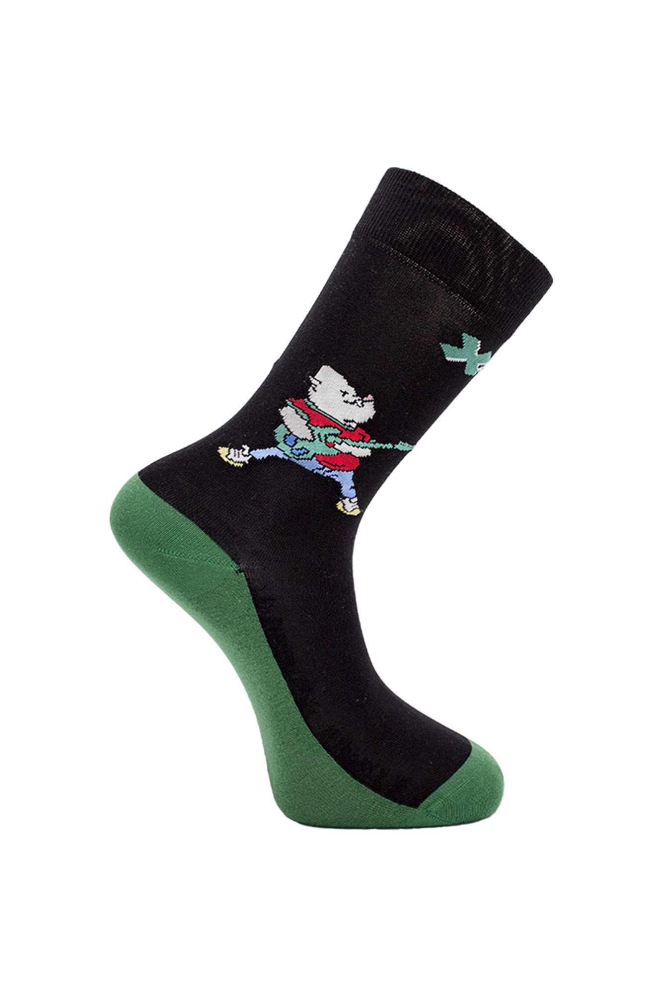 Calcetines XABARIN ROCK NEGRO