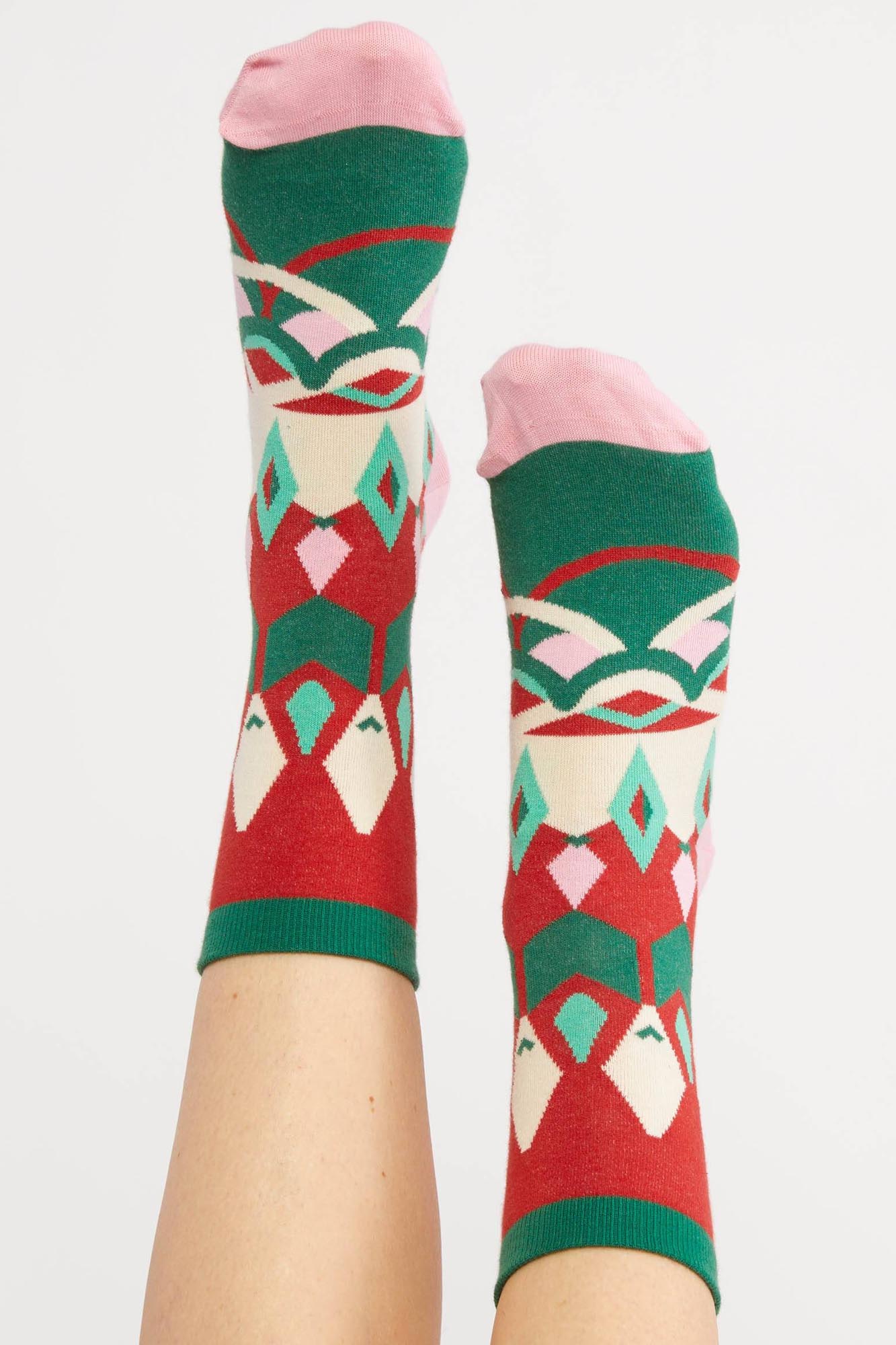 Calcetines de algodón FAIR ISLE