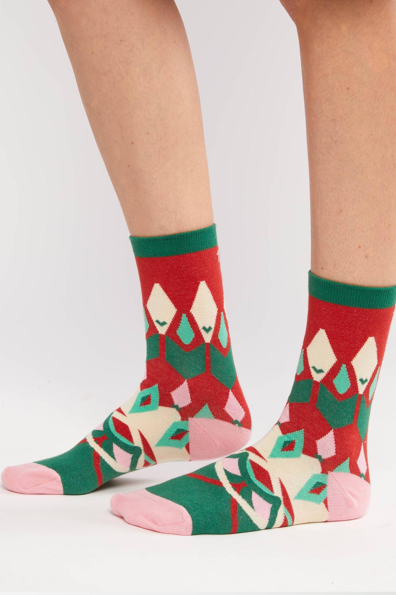 Calcetines de algodón FAIR ISLE