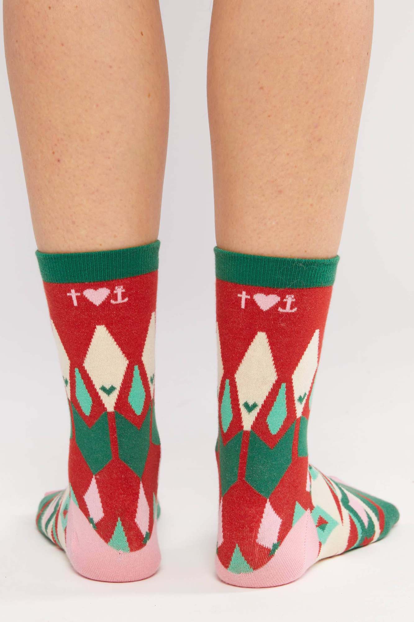 Calcetines de algodón FAIR ISLE - Imagen 5