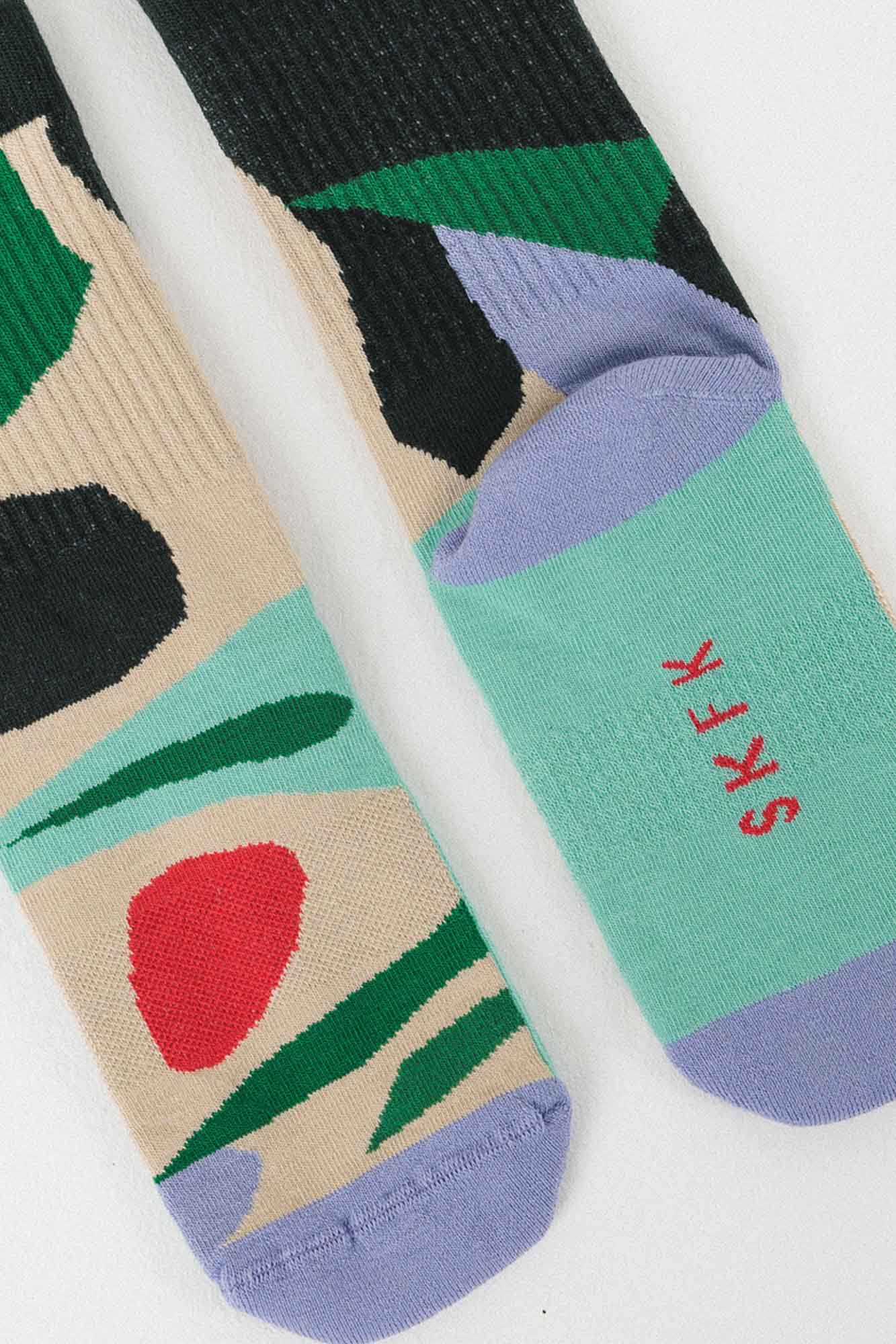 Calcetines de algodón orgánico EPEL MULTI VERDE