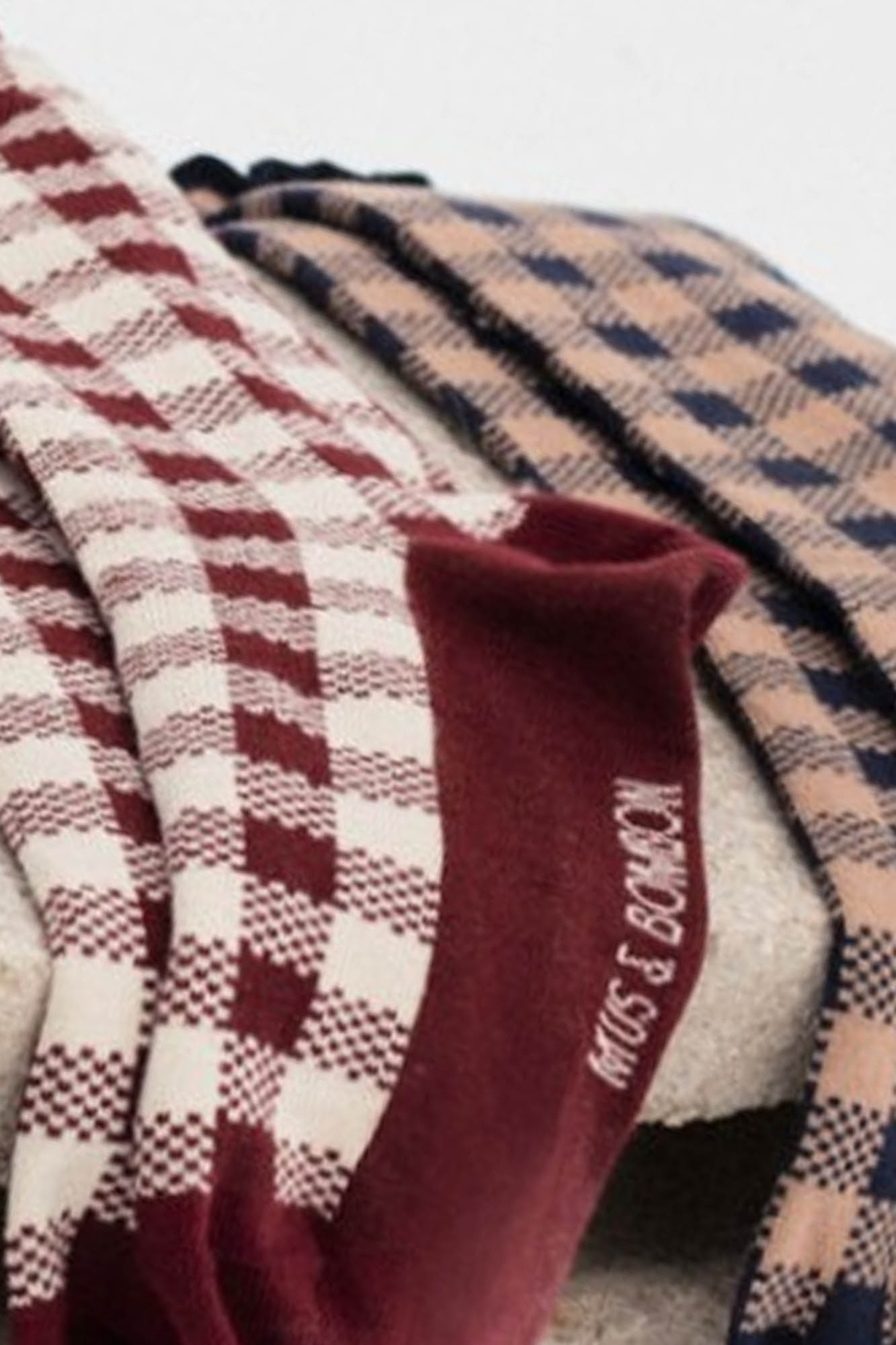 Calcetines de cuadros vichy HAUT GRANA - Imagen 3