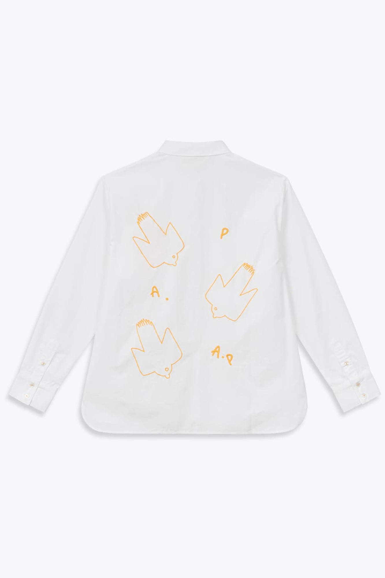 Camisa de algodón bordada OISEAUX - Imagen 5