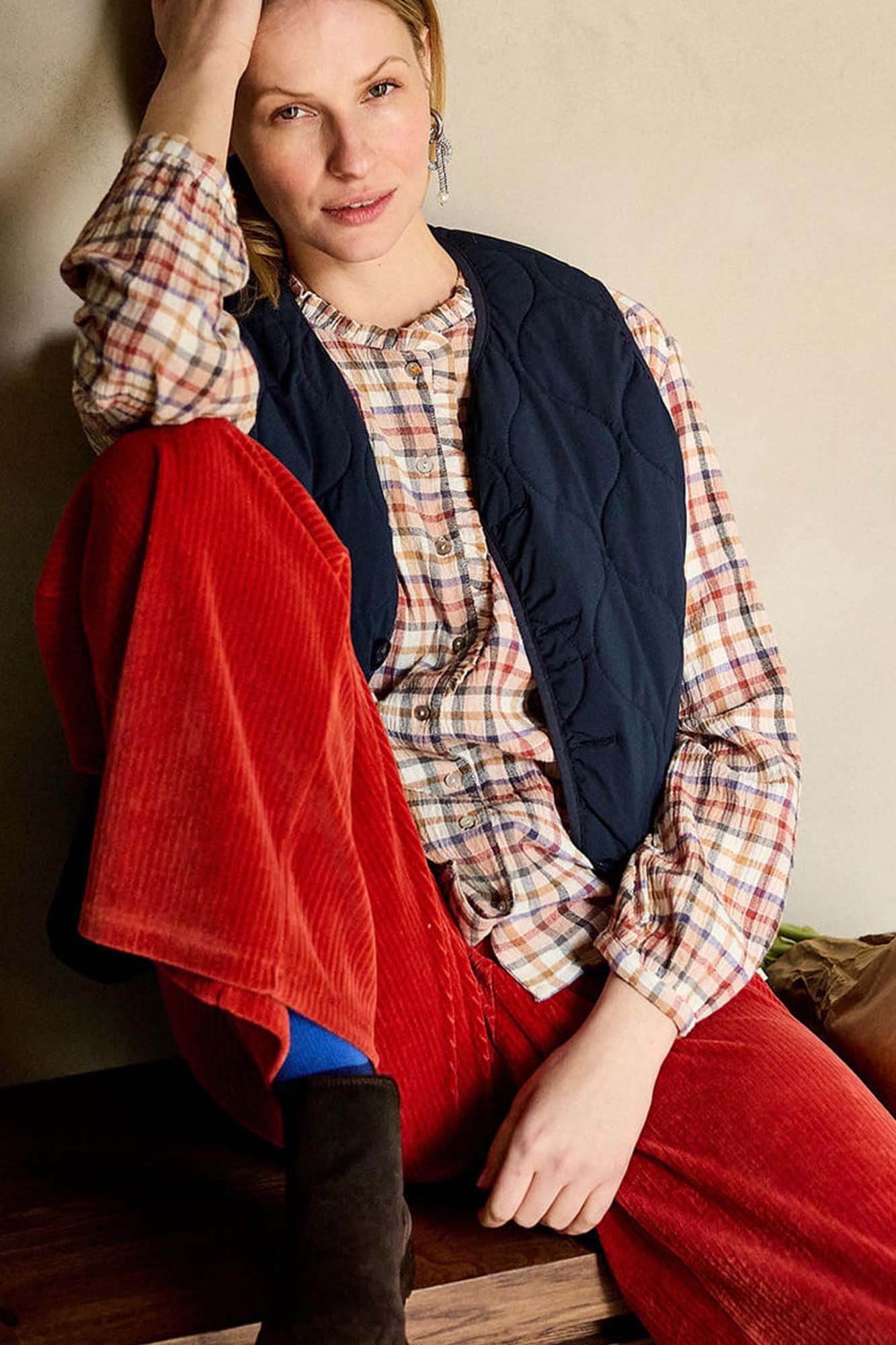 Camisa de cuadros MADRAS