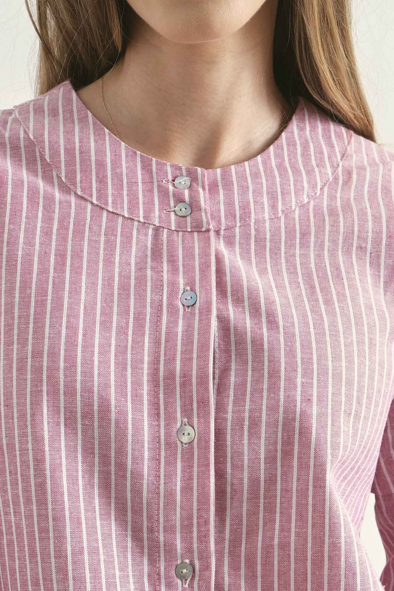 Camisa de rayas CAMELIA - Imagen 4