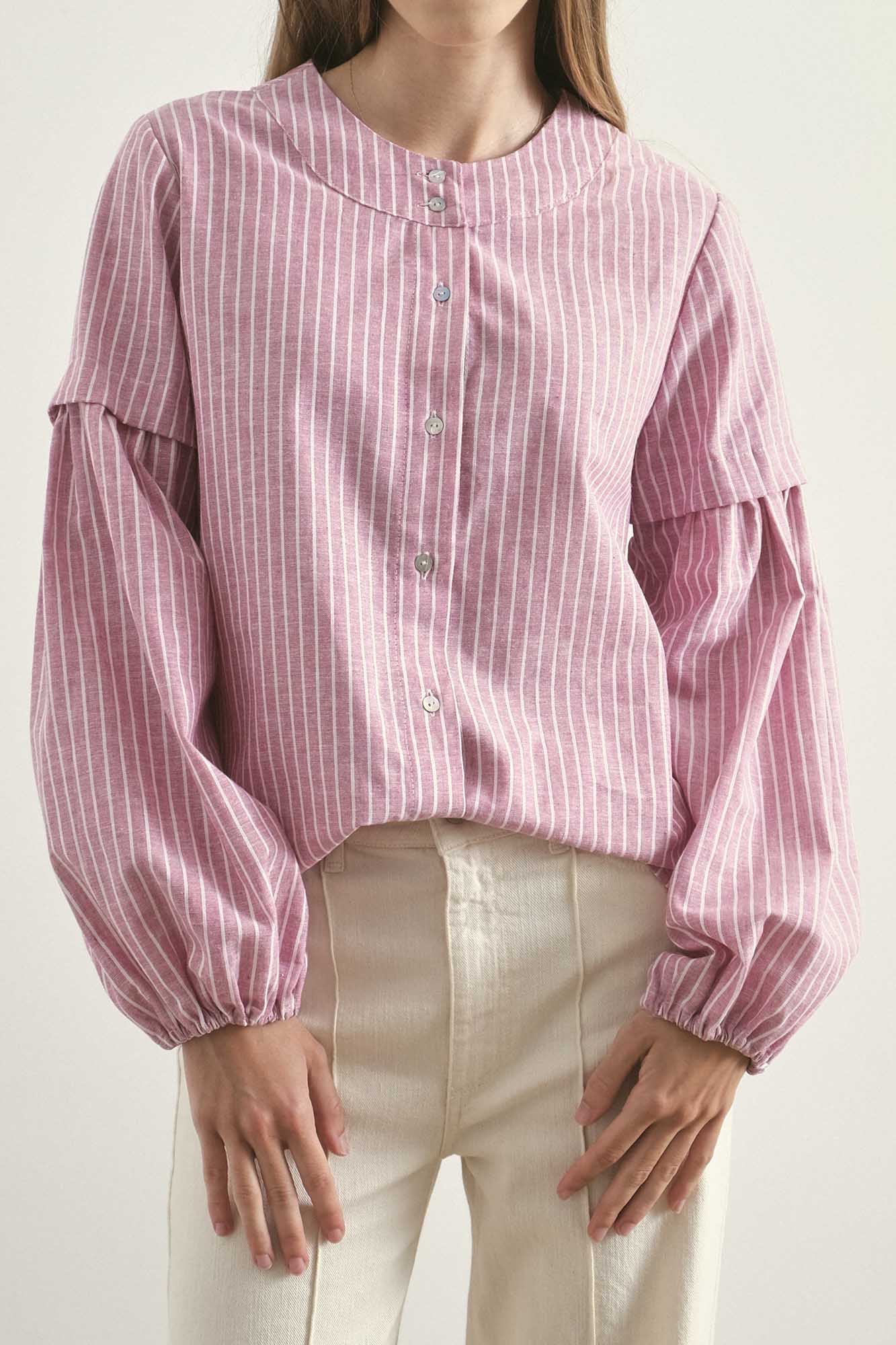 Camisa de rayas CAMELIA - Imagen 3