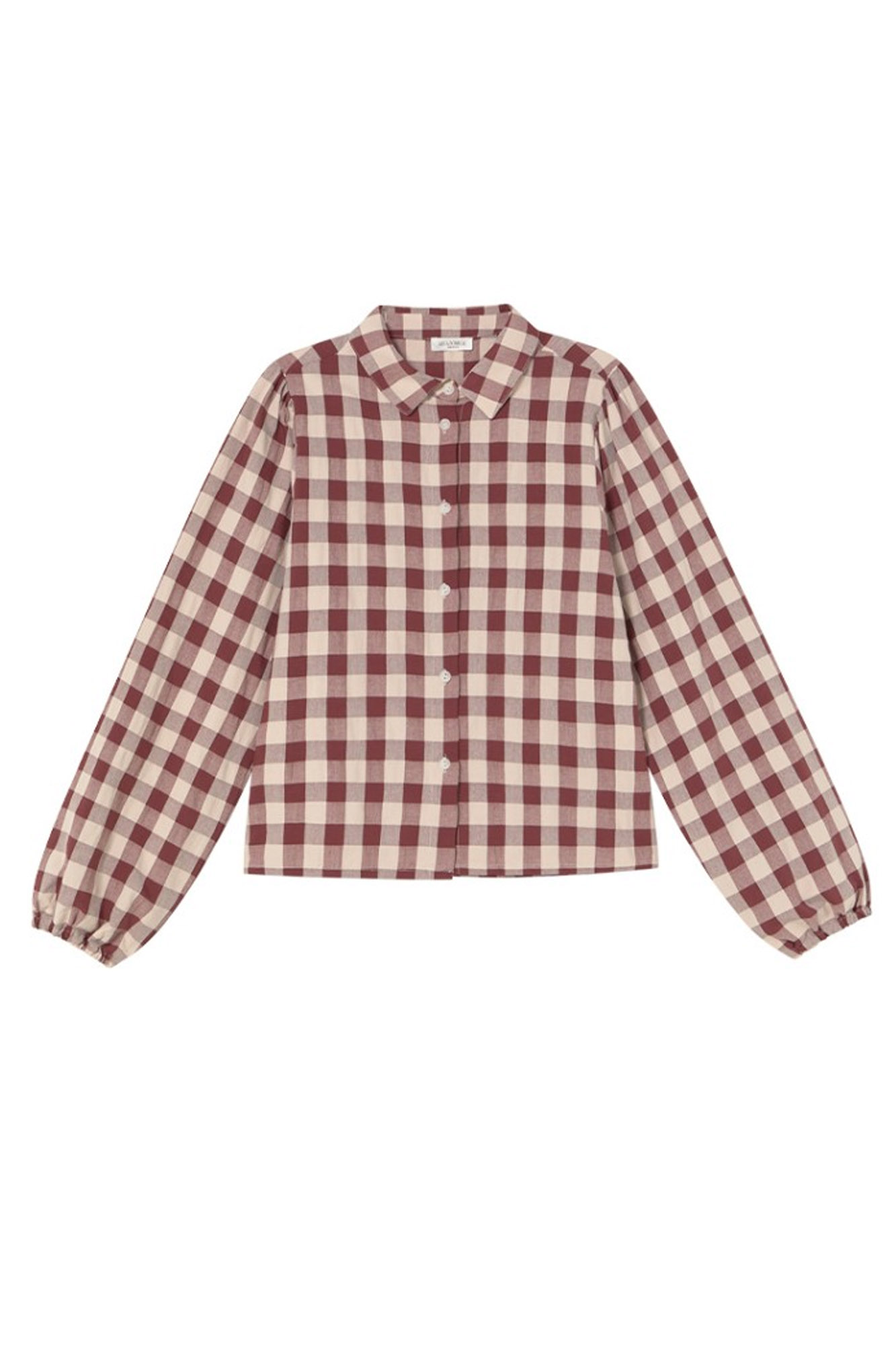 Camisa granate MARLENE - Imagen 4