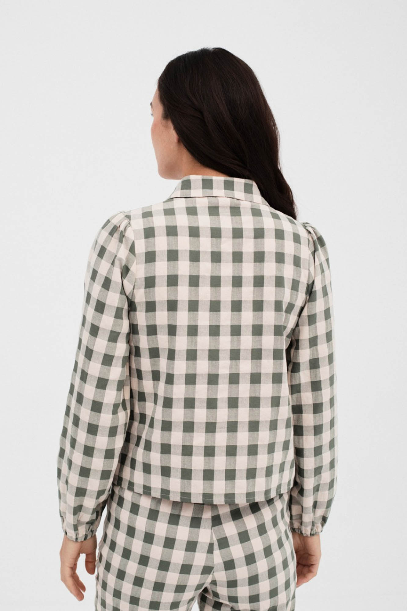 Camisa verde MARLENE - Imagen 3