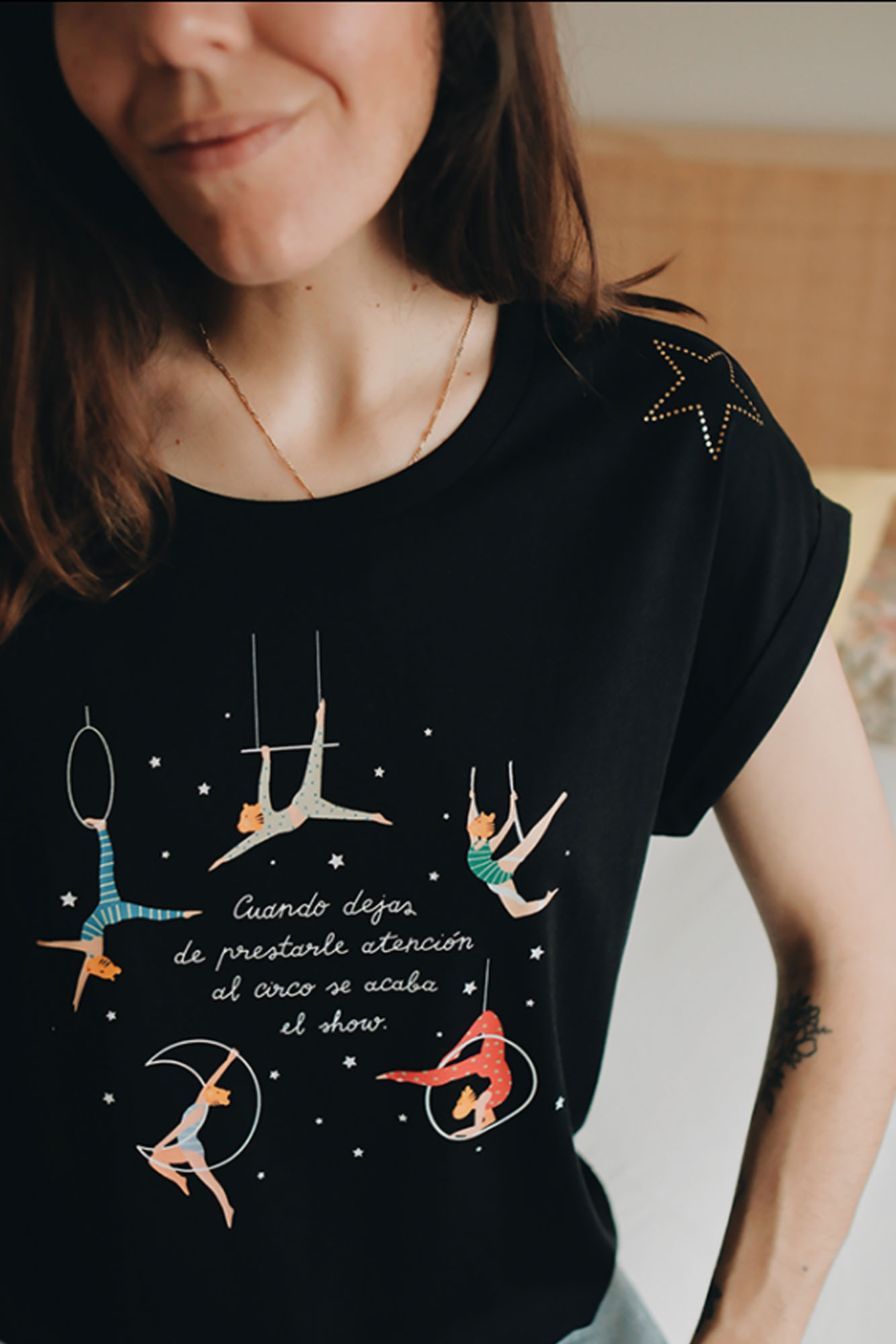 Camiseta de algodón CIRCO