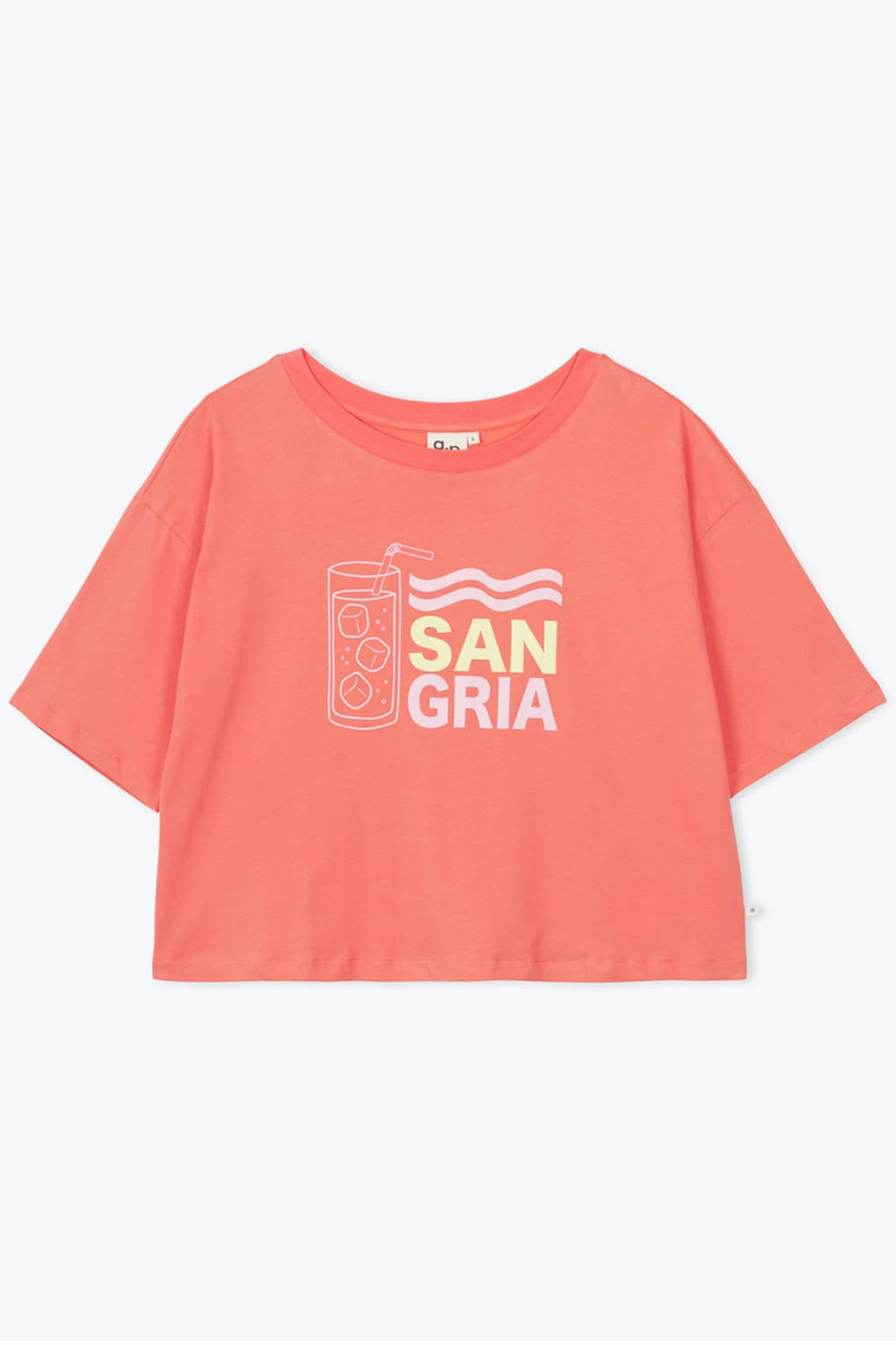 Camiseta de algodón SANGRIA