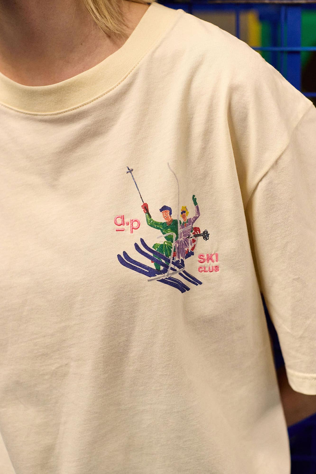 Camiseta de algodón SKY CLUB